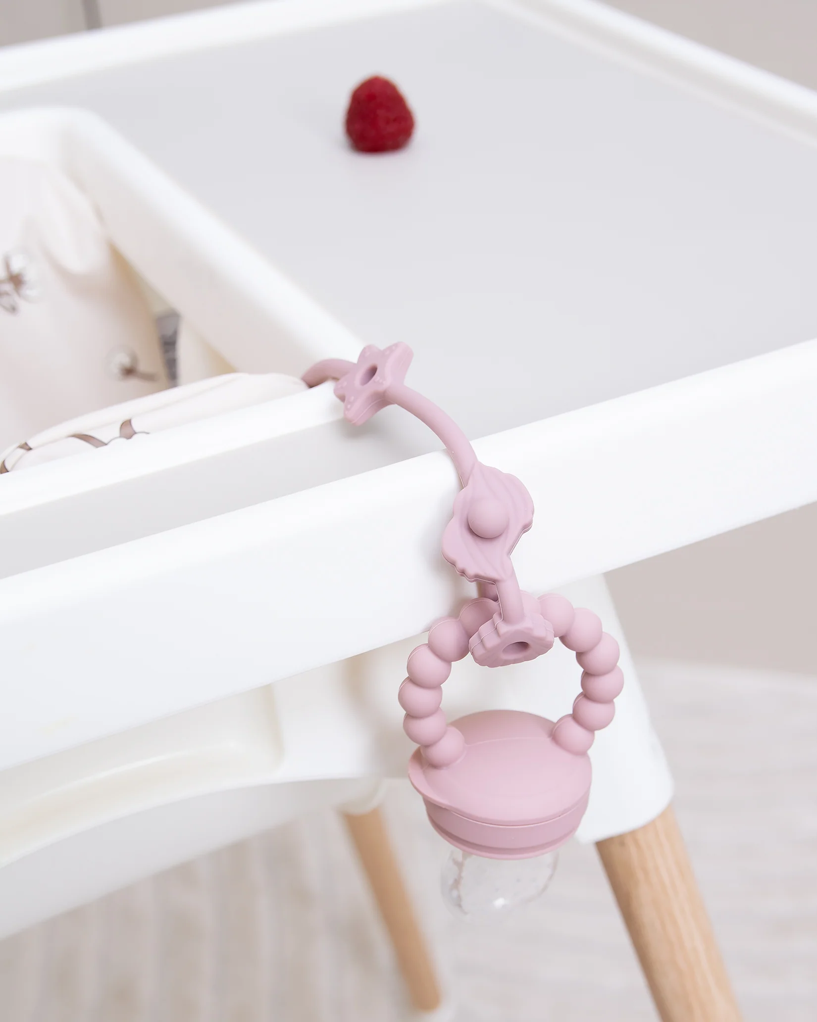 Anti-Drop Silicone Chain Ocean - Blush Pink - Image 3