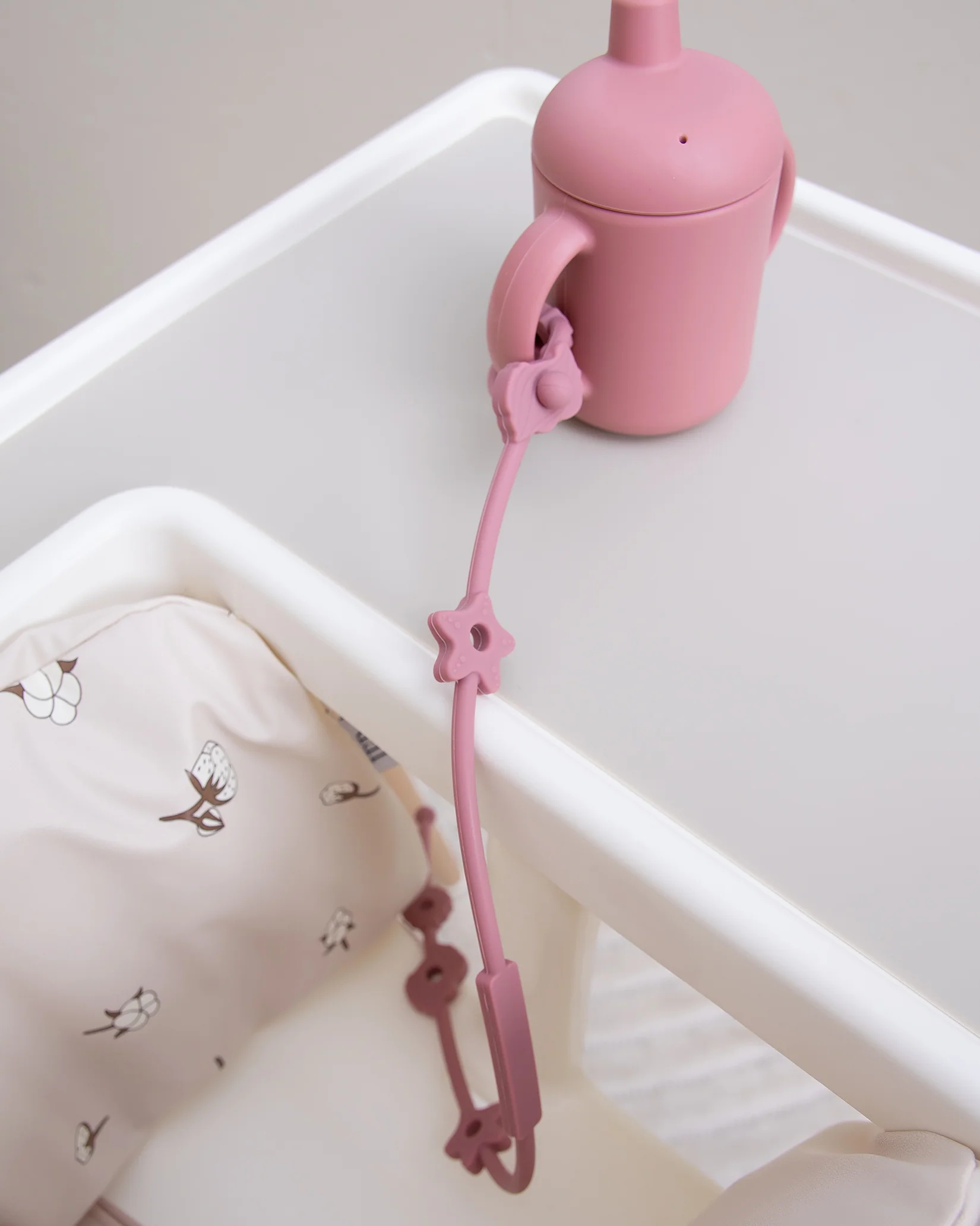 Anti-Drop Silicone Chain Ocean - Dusty Pink - Image 4