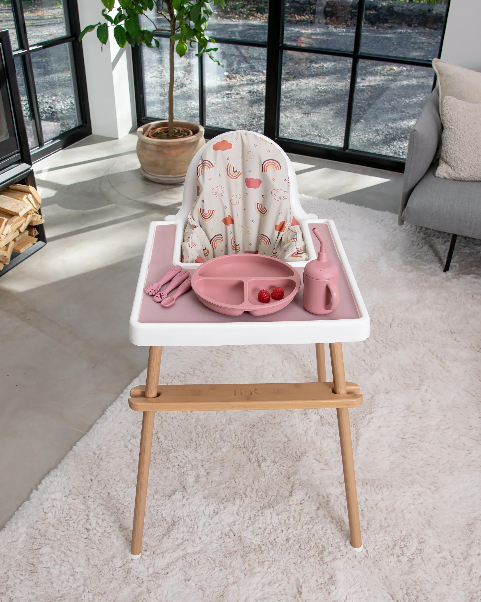 Sittkudde / Stolsdyna Beige Clouds - IKEA Antilop - Image 3