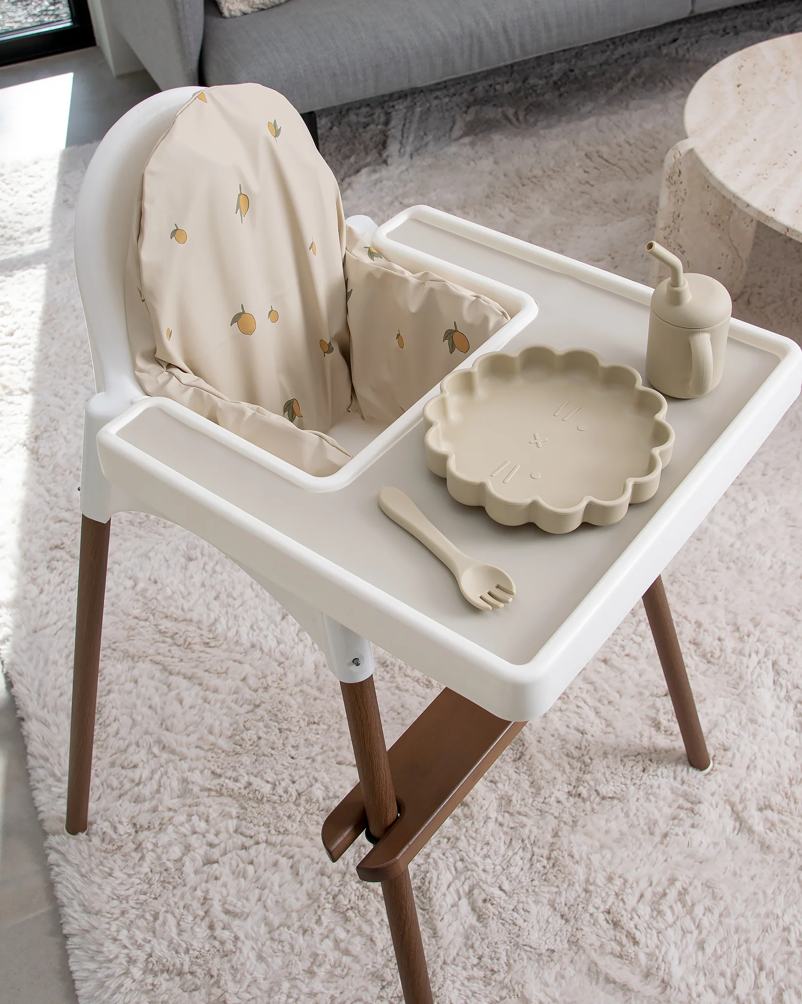 Sittkudde / Stolsdyna - Citroner - IKEA Antilop