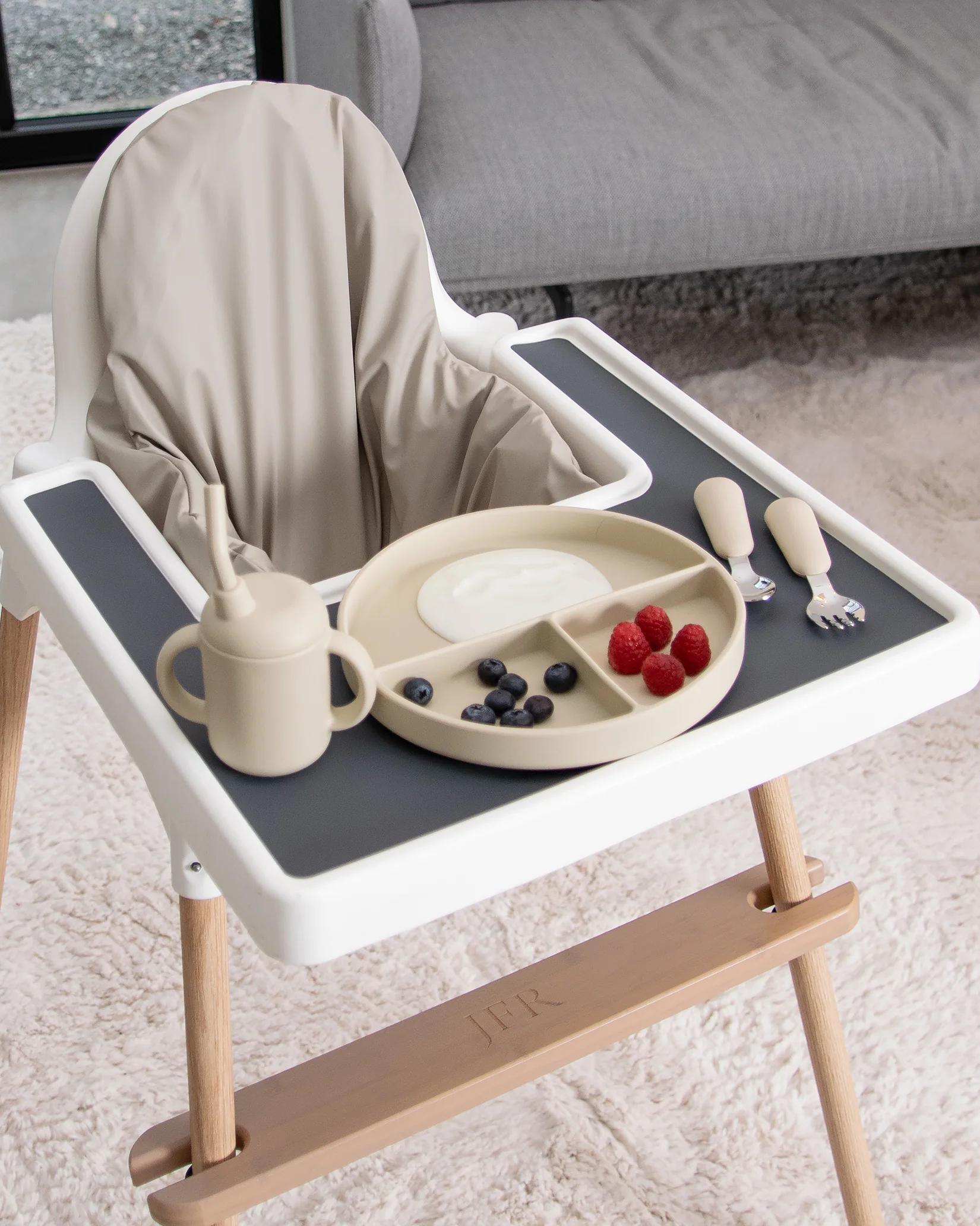 Sittkudde / Stolsdyna - Dimmig Beige - IKEA Antilop
