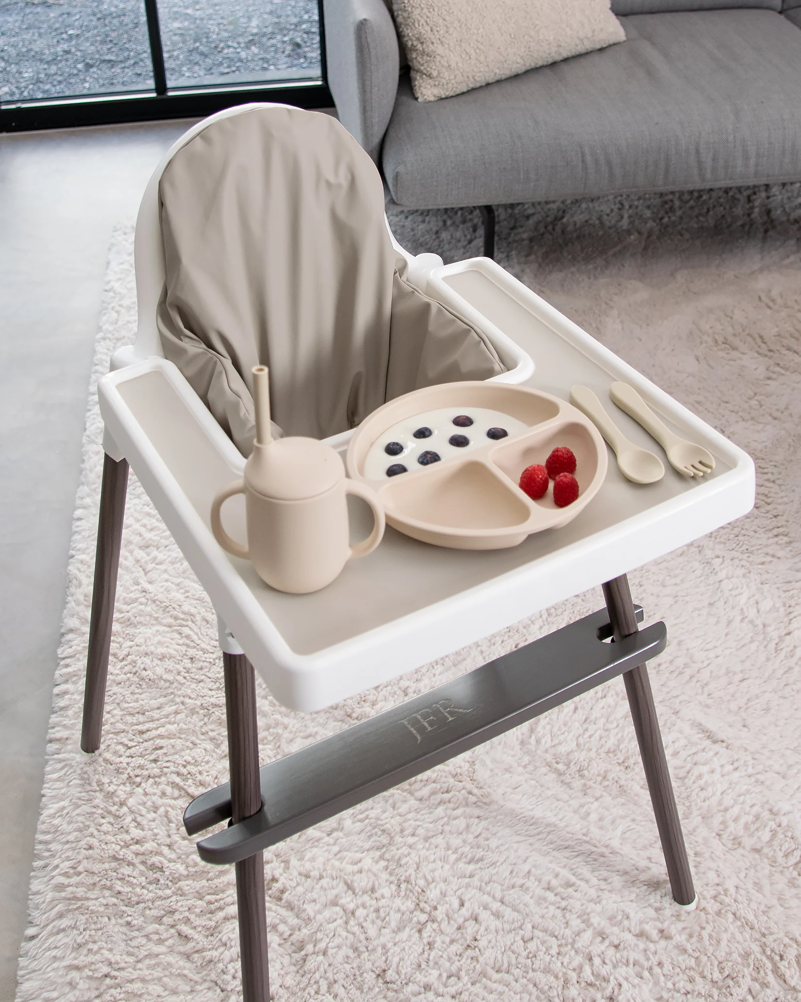 Sittkudde / Stolsdyna - Dimmig Beige - IKEA Antilop - Image 3