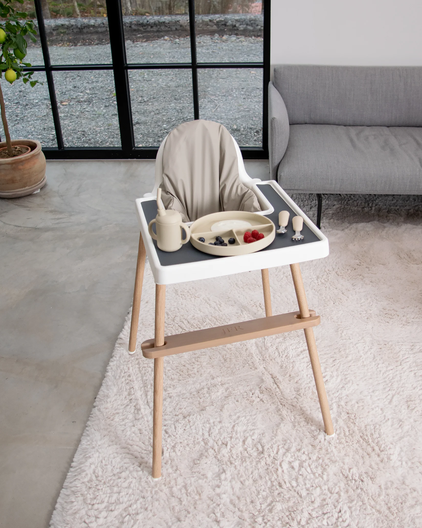 Sittkudde / Stolsdyna - Dimmig Beige - IKEA Antilop - Image 5