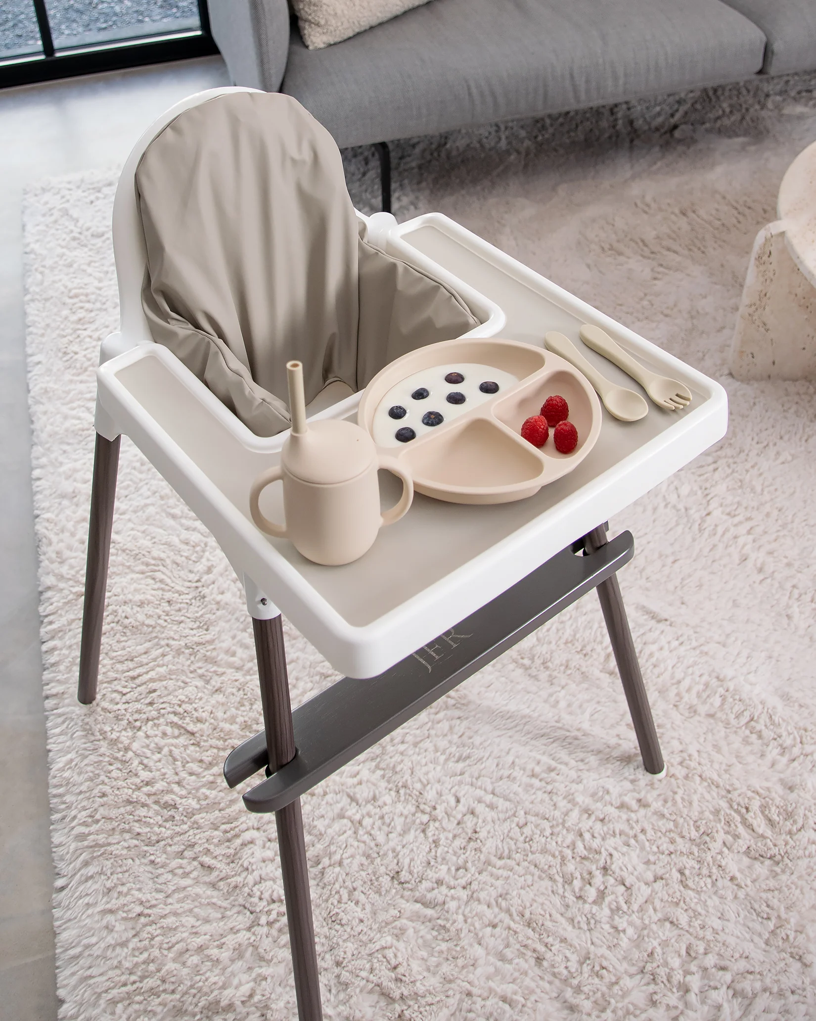 Sittkudde / Stolsdyna - Dimmig Beige - IKEA Antilop - Image 8