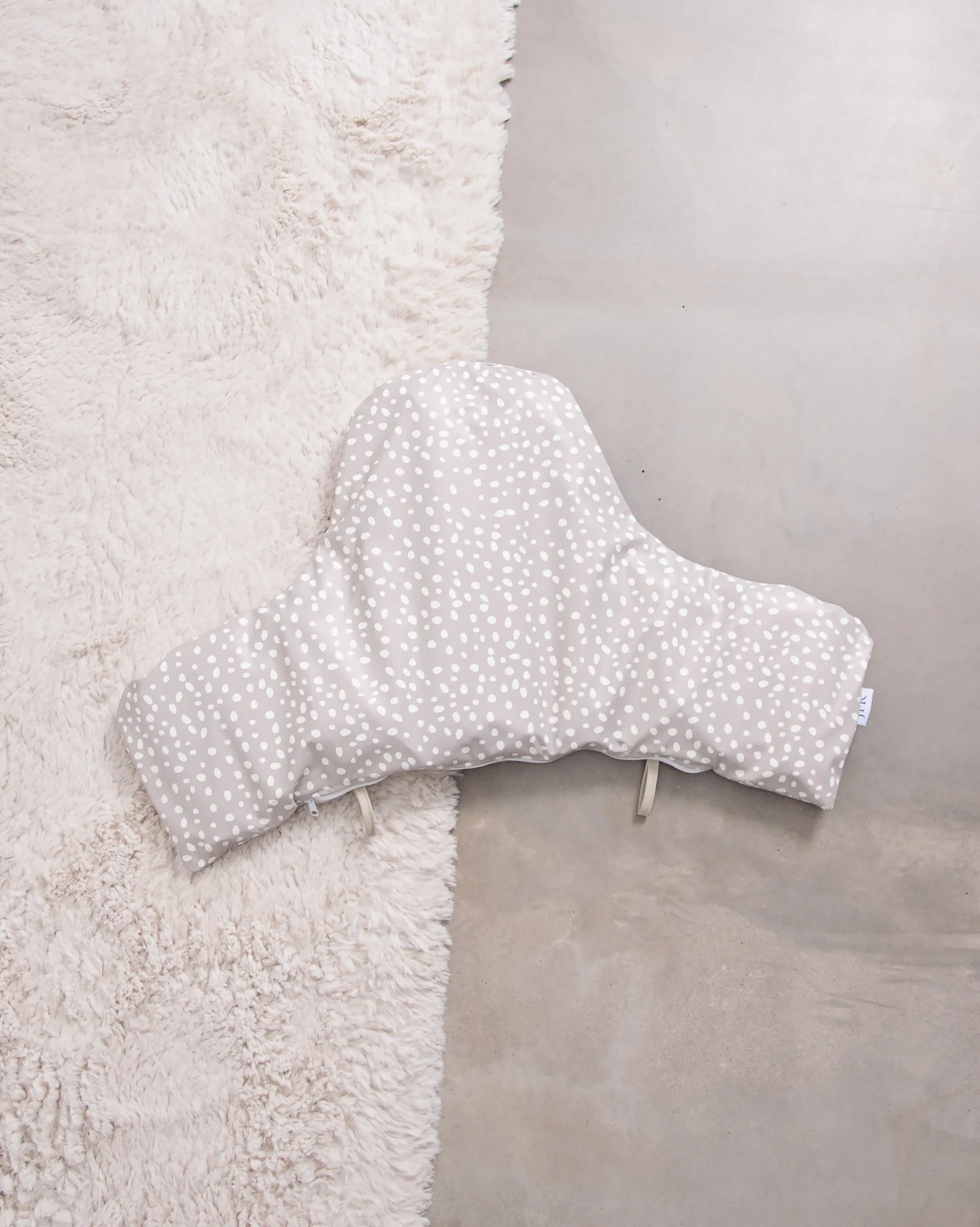 Sittkudde / Stolsdyna - Miniprickar Beige - IKEA Antilop - Image 11