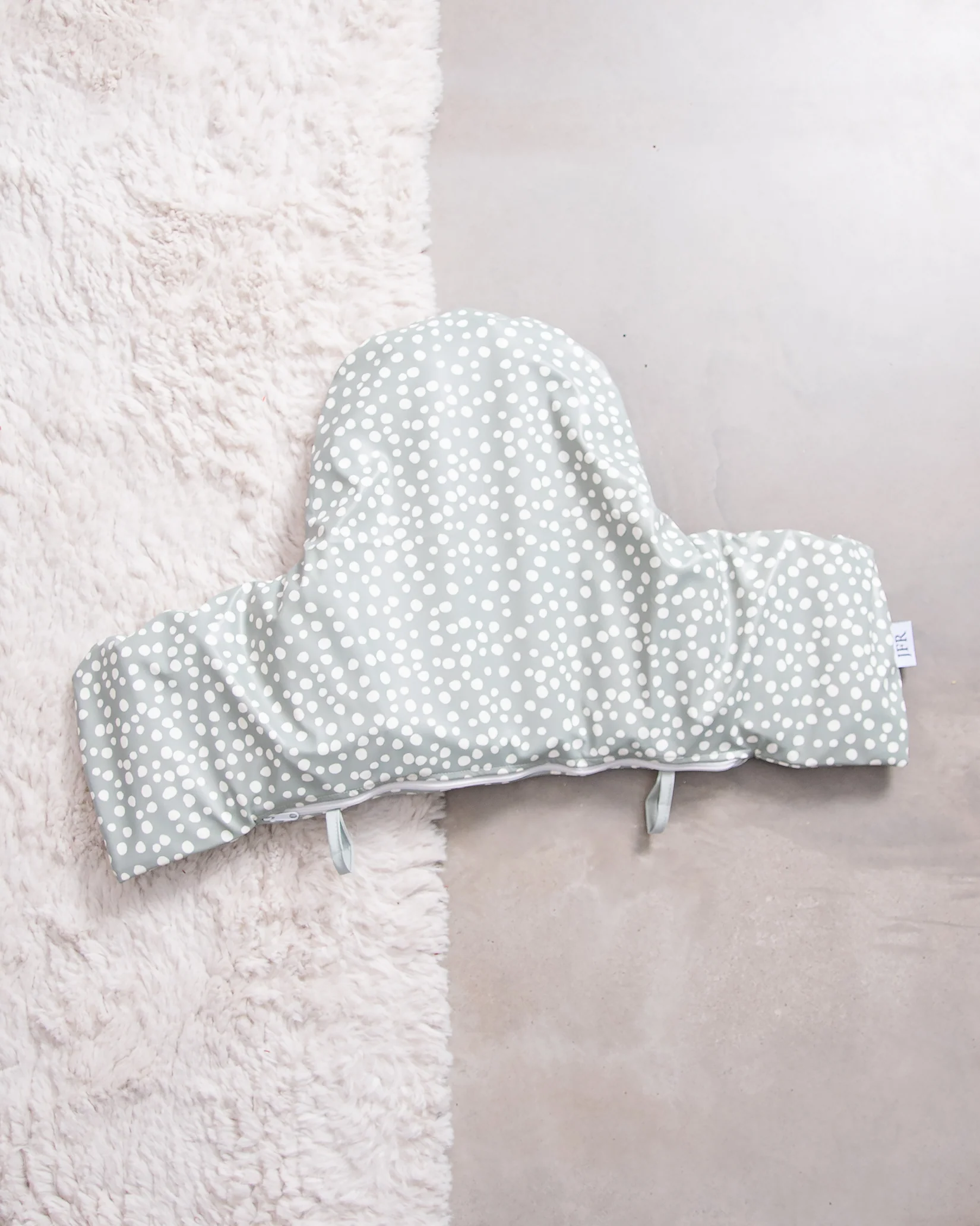 Sittkudde / Stolsdyna - Miniprickar Grön - IKEA Antilop - Image 5