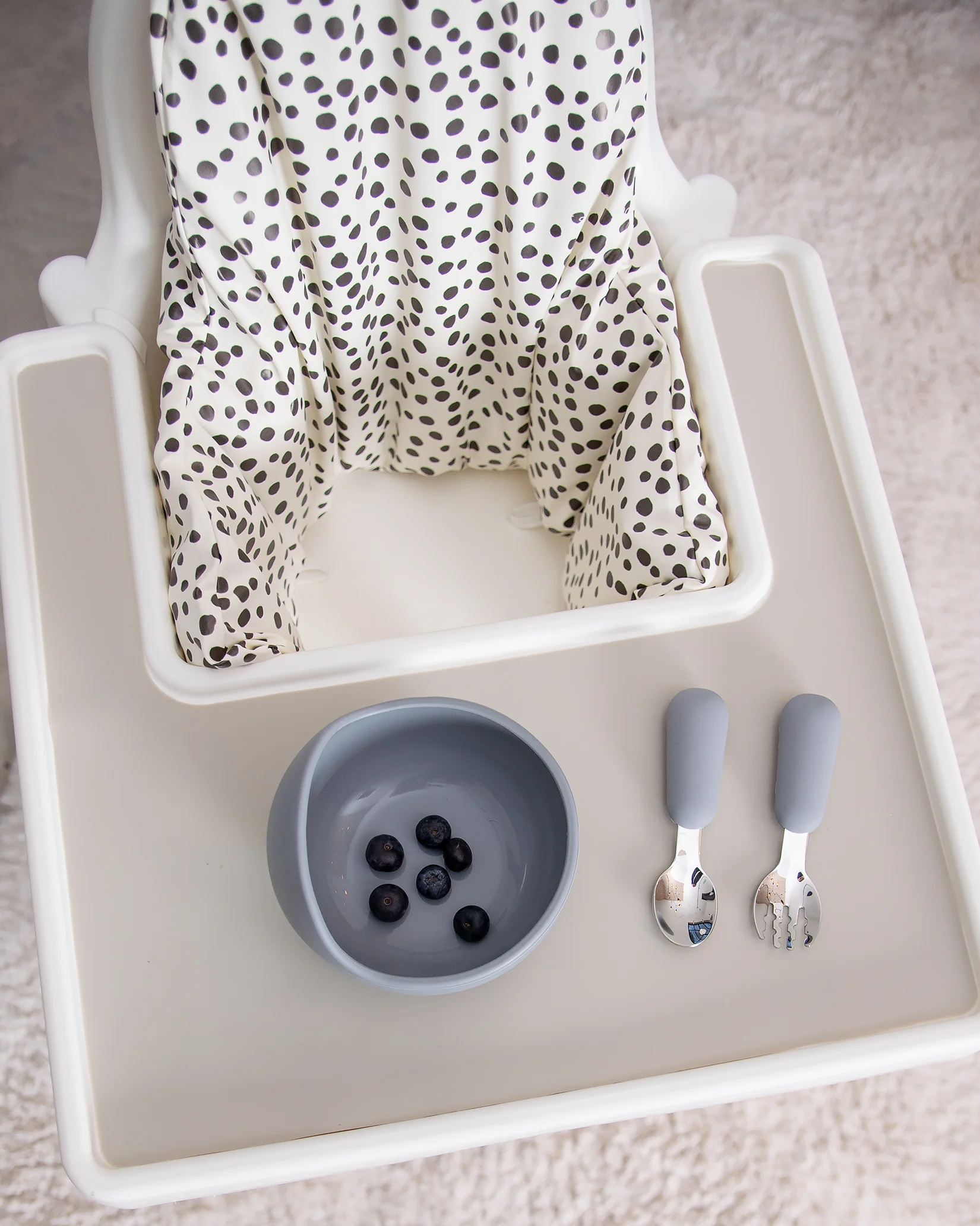 Sittkudde / Stolsdyna - Miniprickar Vit - IKEA Antilop - Image 11