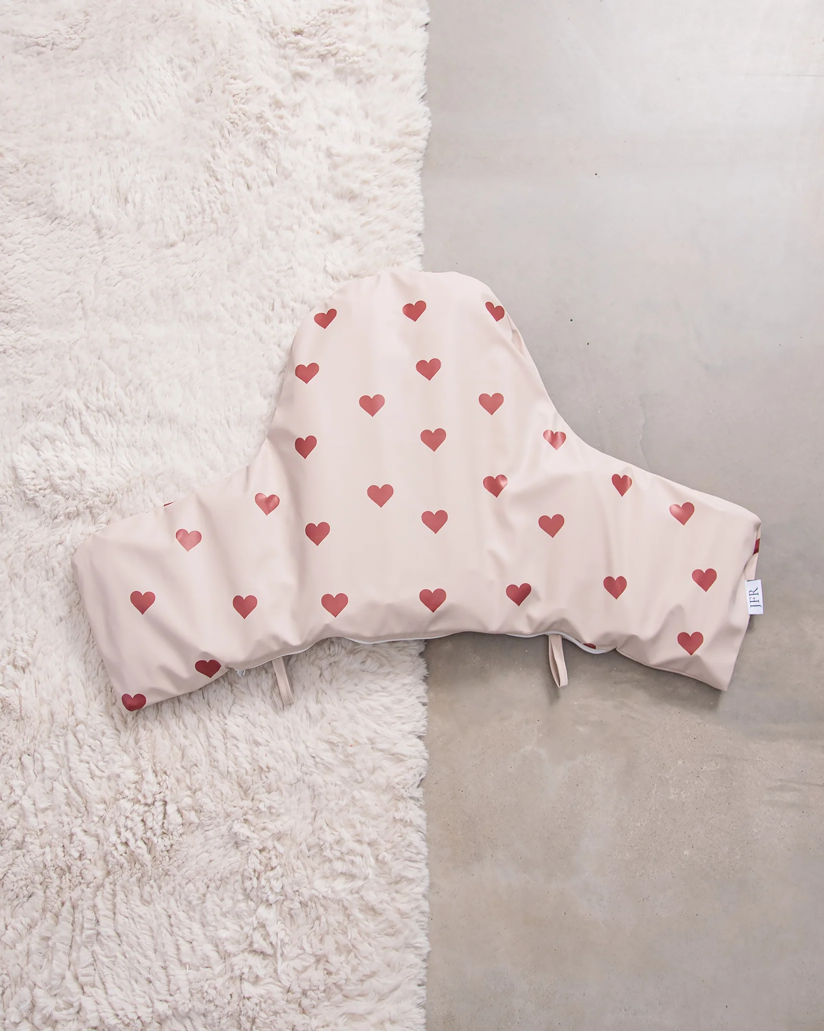 Sittkudde / Stolsdyna - Rosa med hjärtan - IKEA Antilop - Image 7