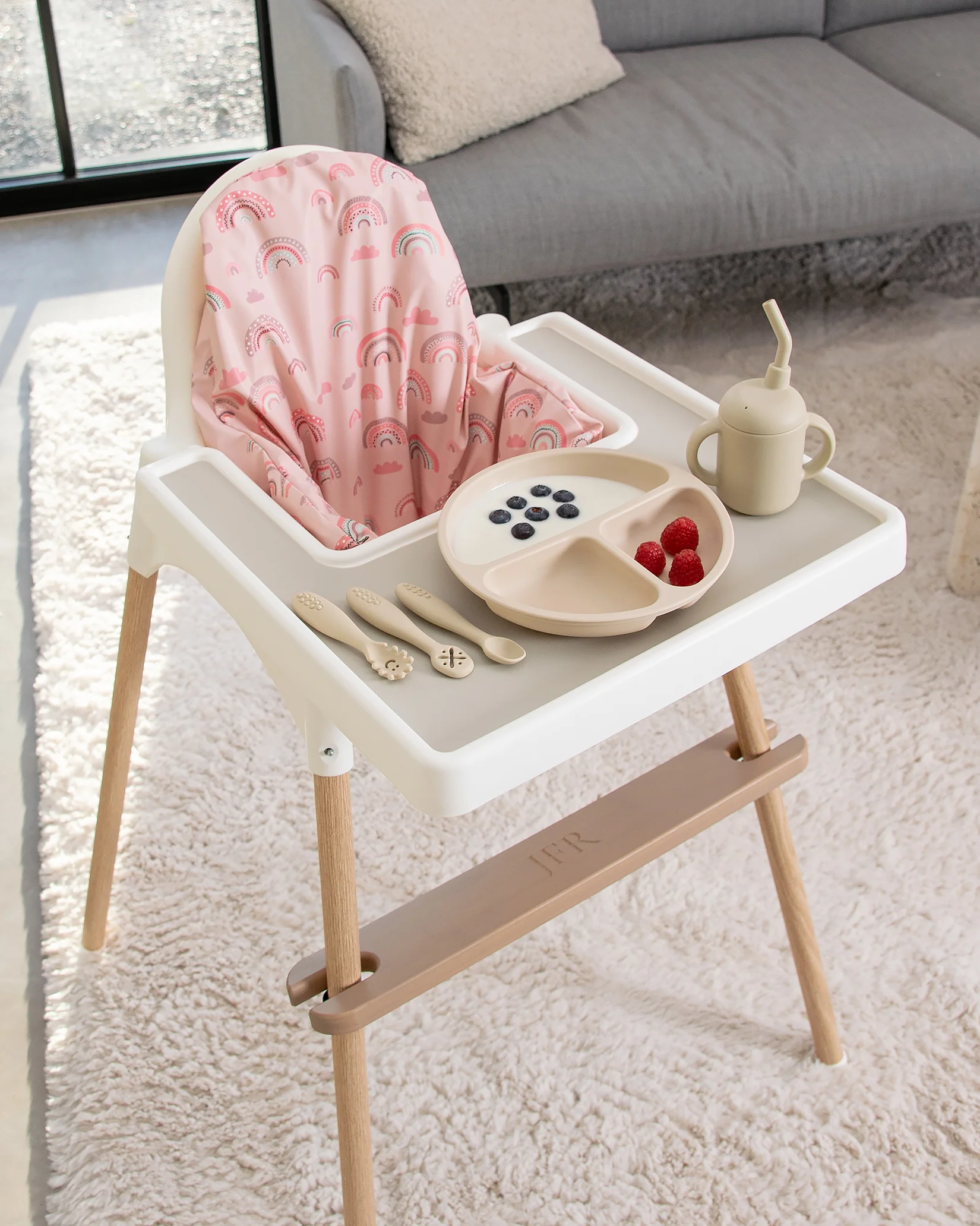Sittkudde / Stolsdyna - Rosa Moln - IKEA Antilop