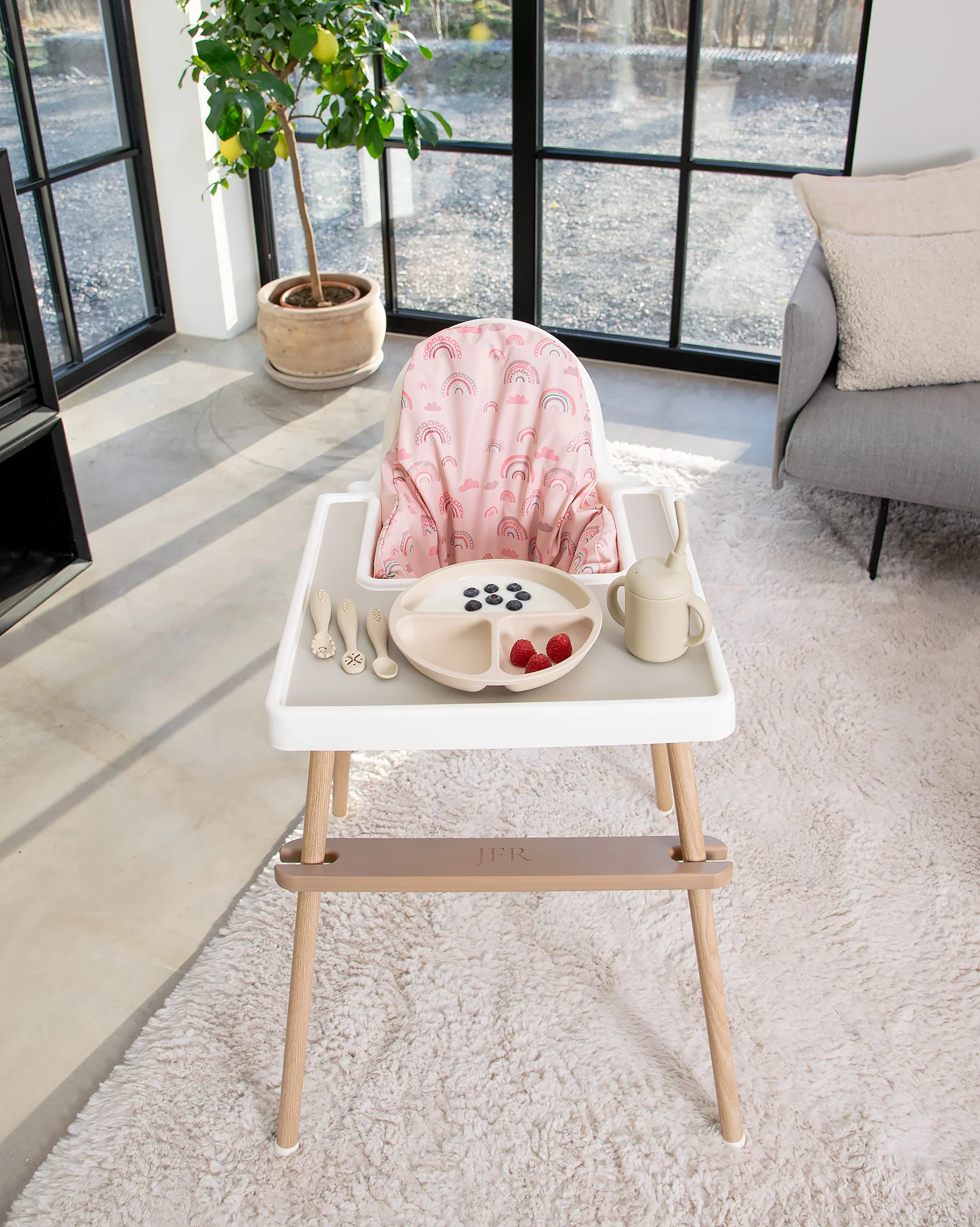 Sittkudde / Stolsdyna - Rosa Moln - IKEA Antilop - Image 4