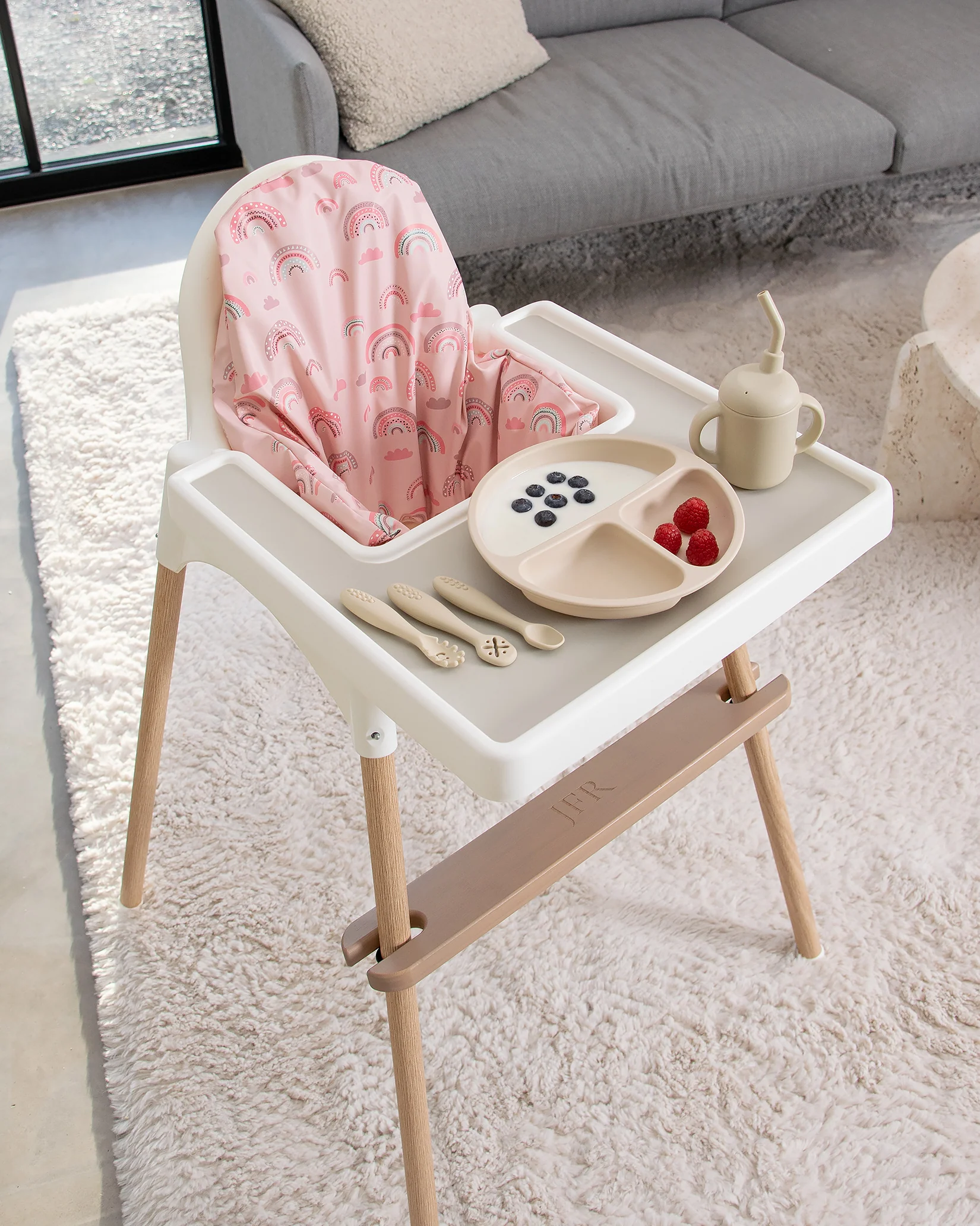 Sittkudde / Stolsdyna - Rosa Moln - IKEA Antilop - Image 5