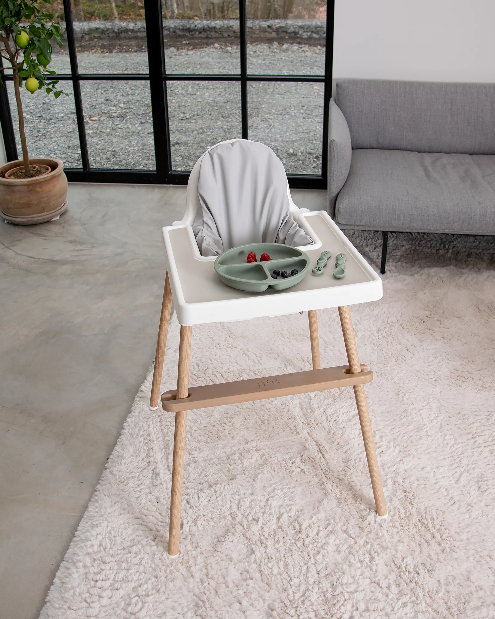 Sittkudde / Stolsdyna - Silverglimt - IKEA Antilop - Image 4