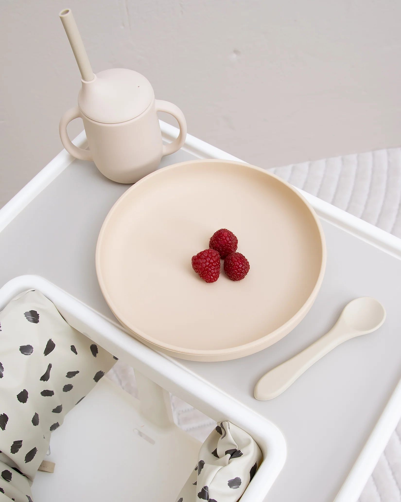 Barntallrik utan uppdelning - Sand/Beige - Image 2