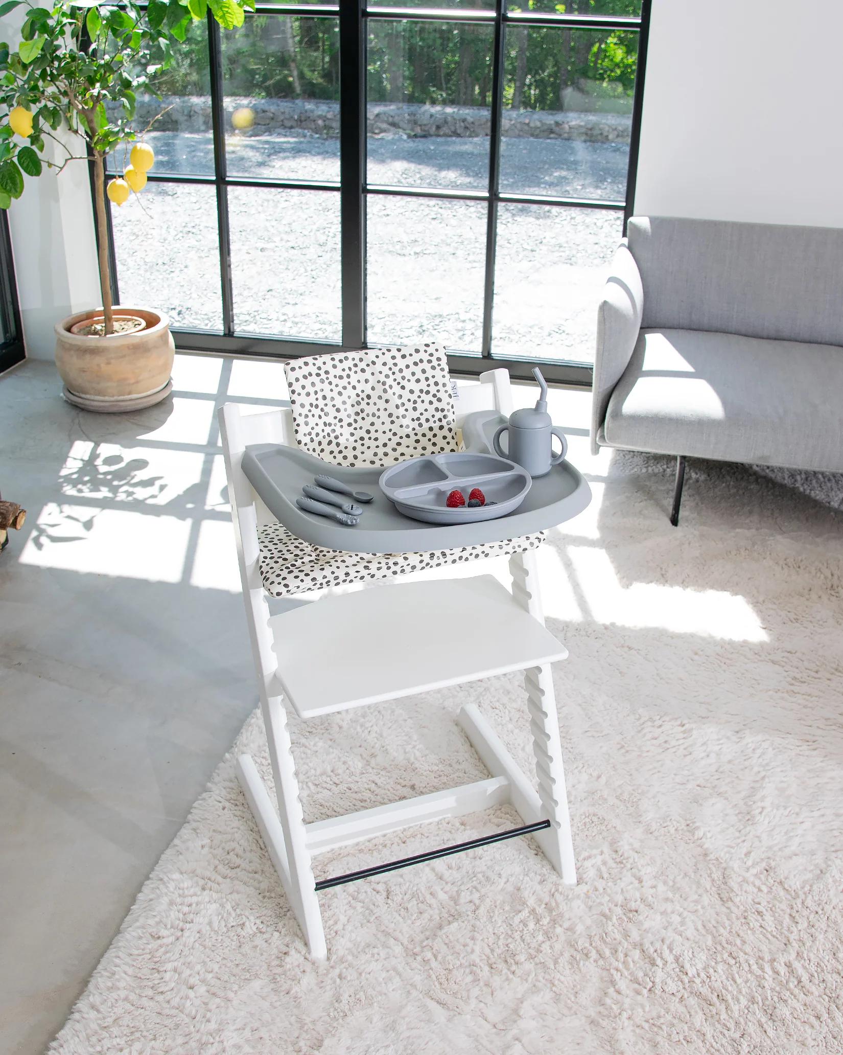 Bricköverdrag till Stokke Tripp Trapp - Medium Grey - Image 3