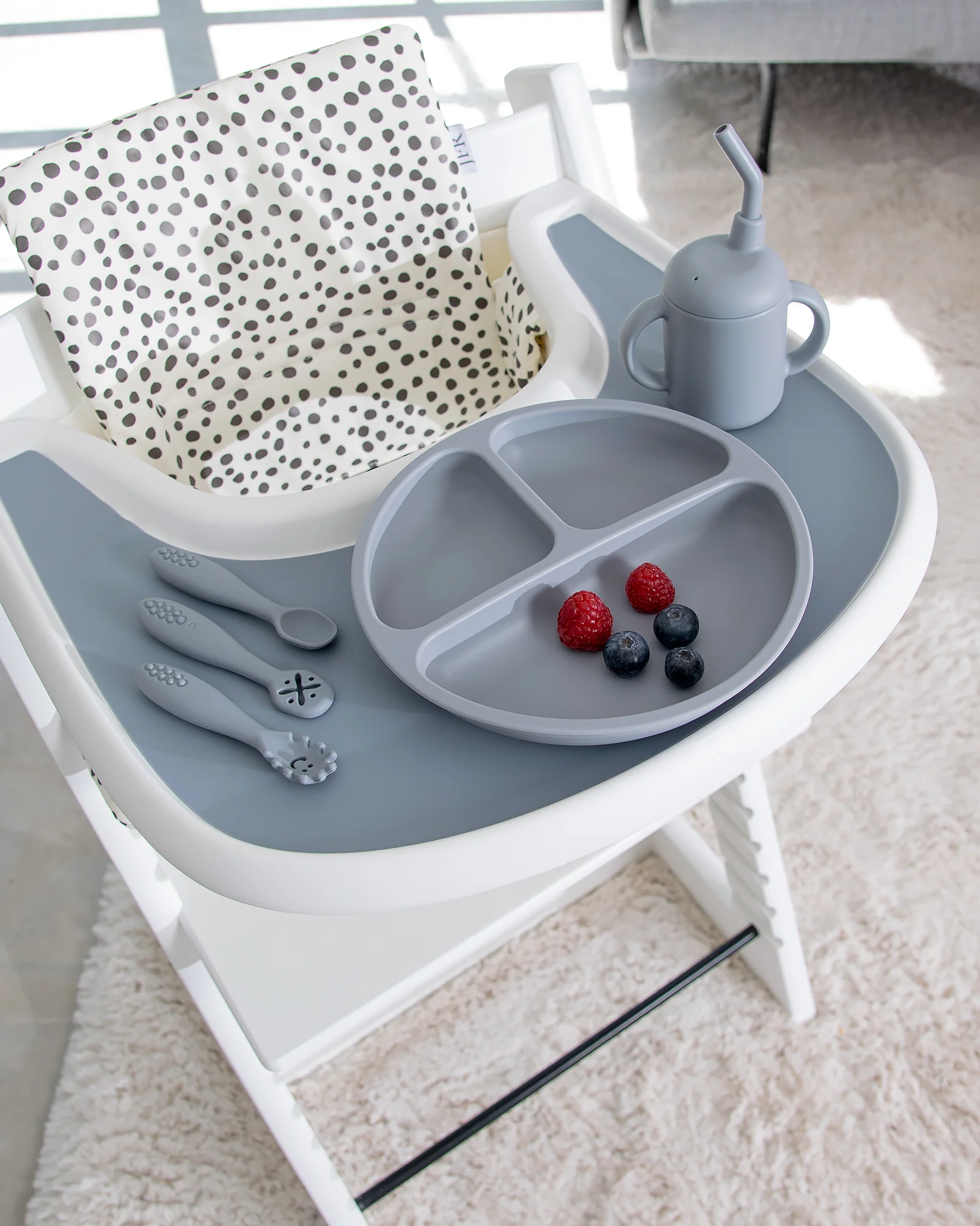 Brickunderlägg till Stokke Tripp Trapp - Grey