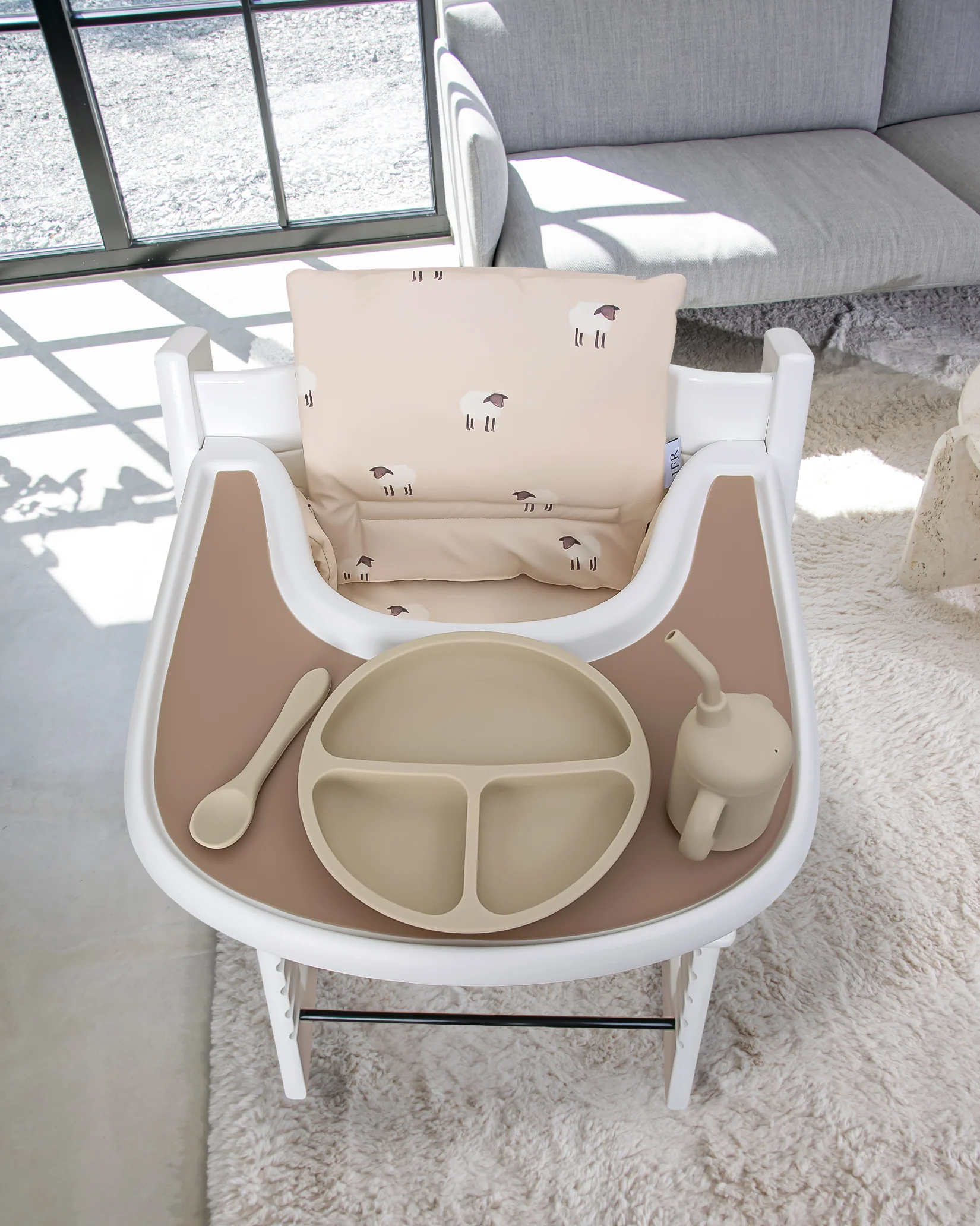 Dyna till Stokke Tripp Trapp - Beige Lamm - Image 3