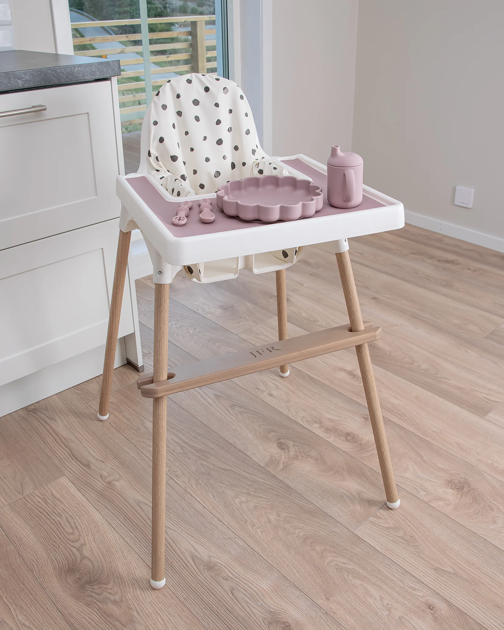 Fotstöd Barnstol Ikea Antilop - Ash Wood - Image 11