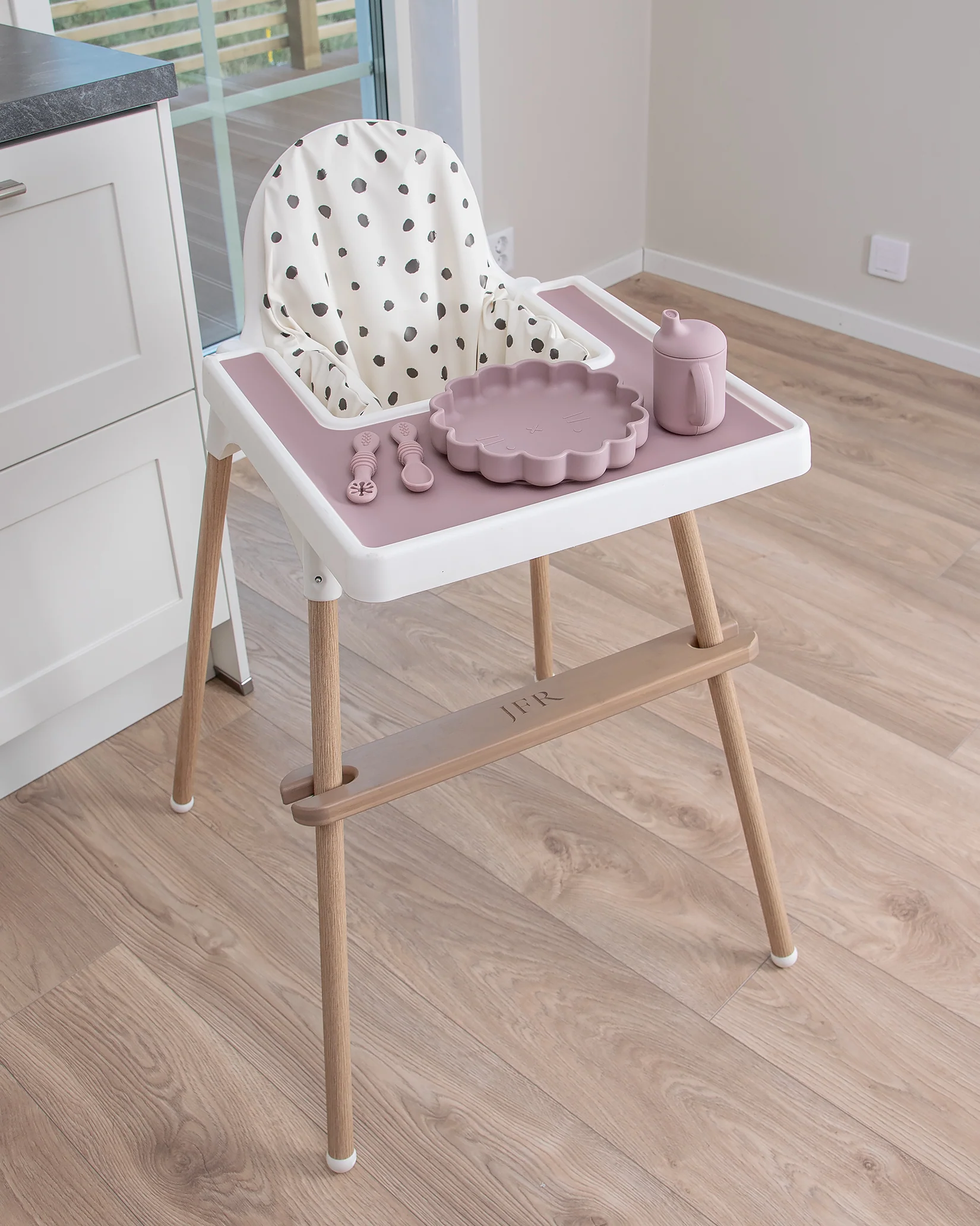 Fotstöd Barnstol Ikea Antilop - Ash Wood - Image 12