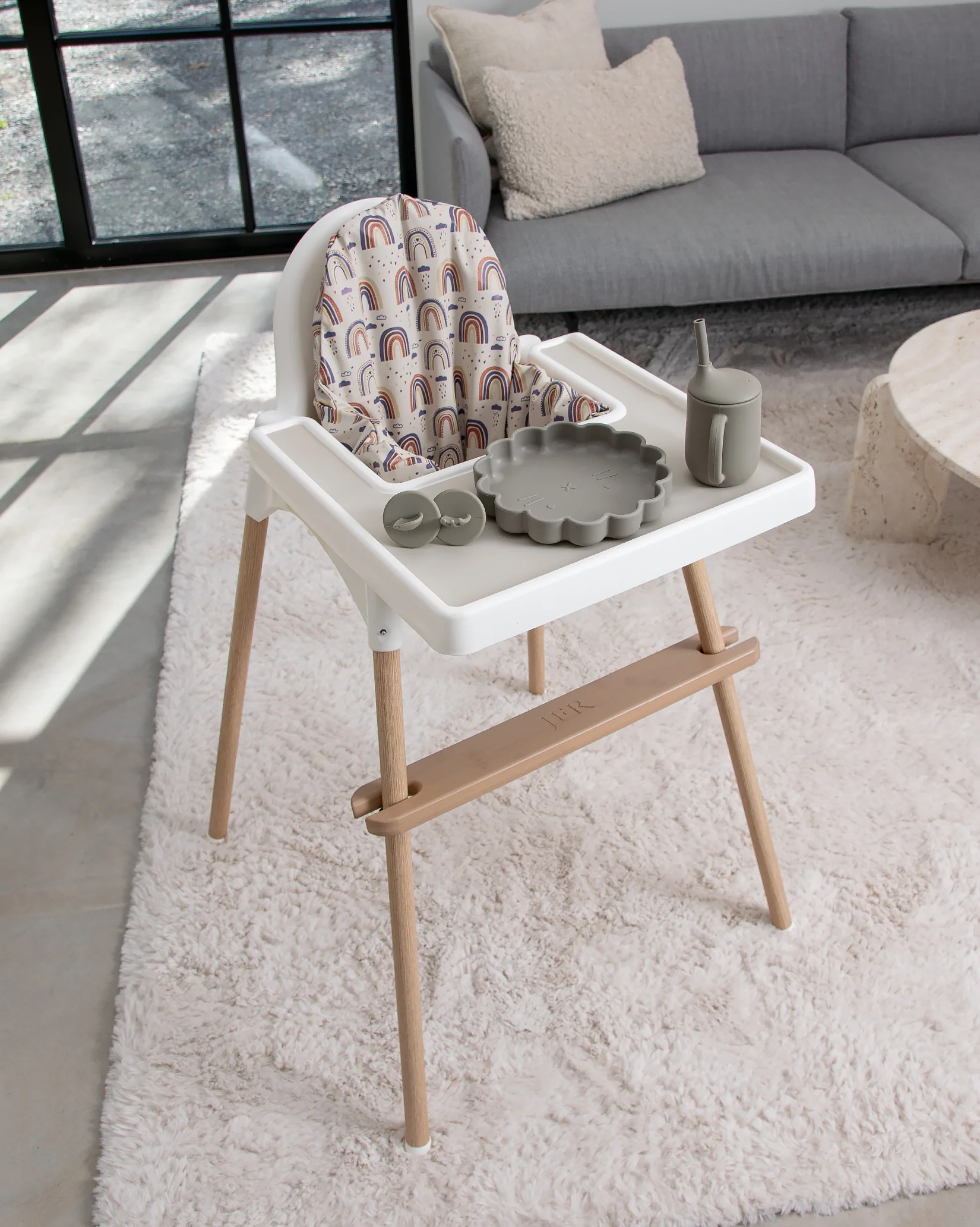 Fotstöd Barnstol Ikea Antilop - Ash Wood - Image 8