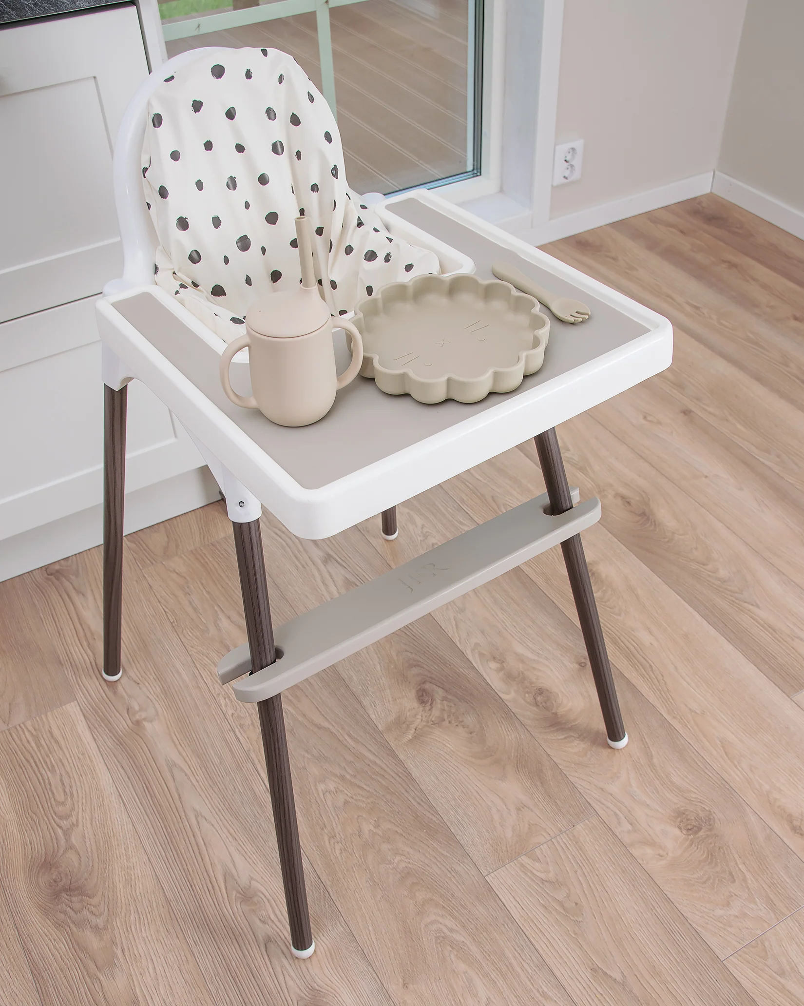 Fotstöd Barnstol Ikea Antilop - Beige - Image 4
