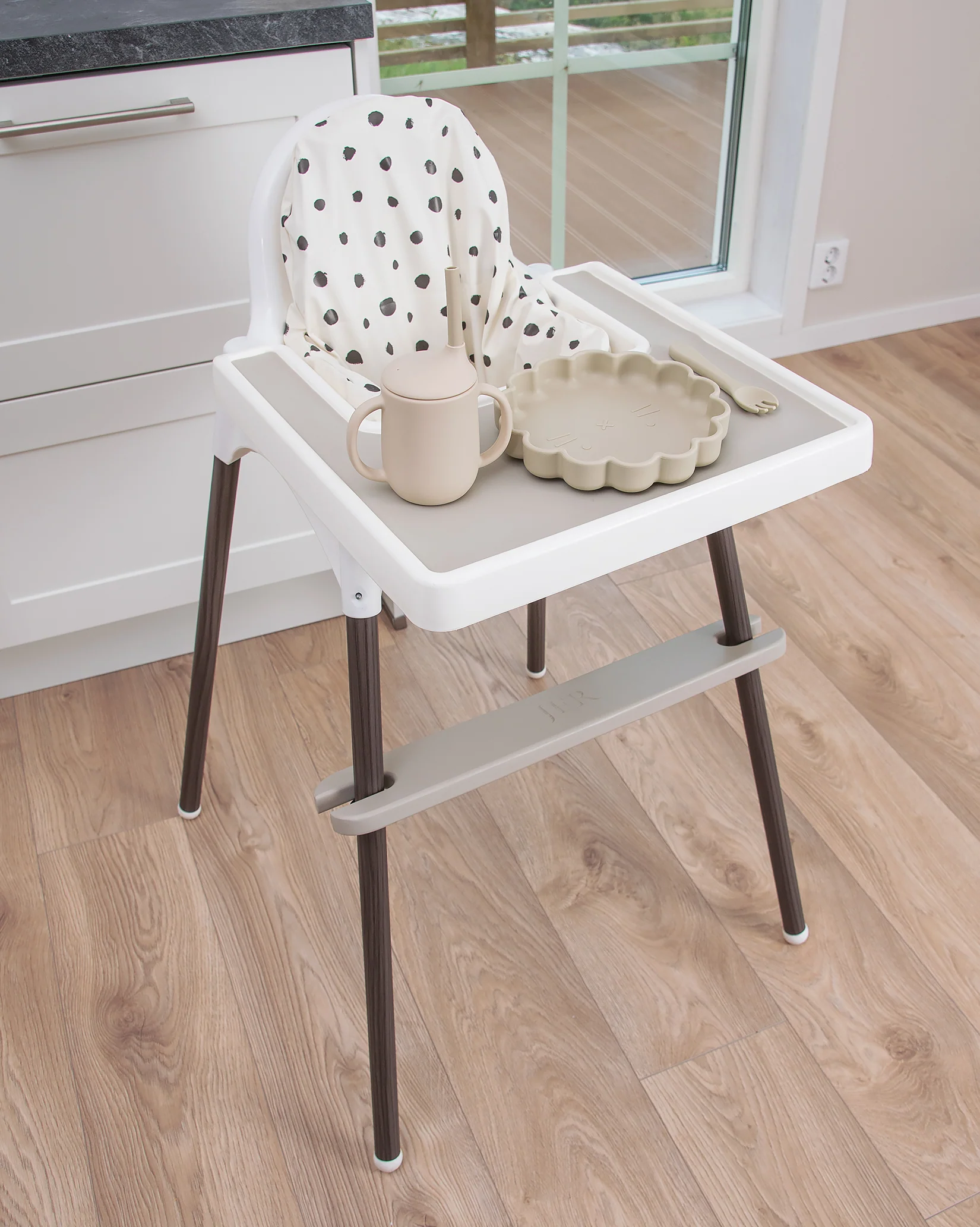 Fotstöd Barnstol Ikea Antilop - Beige - Image 6