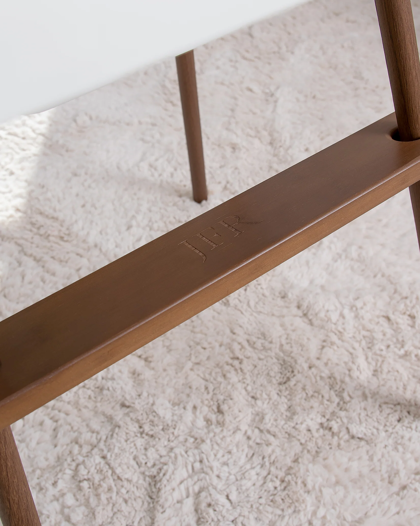 Fotstöd Barnstol Ikea Antilop - Brown Wood - Image 5