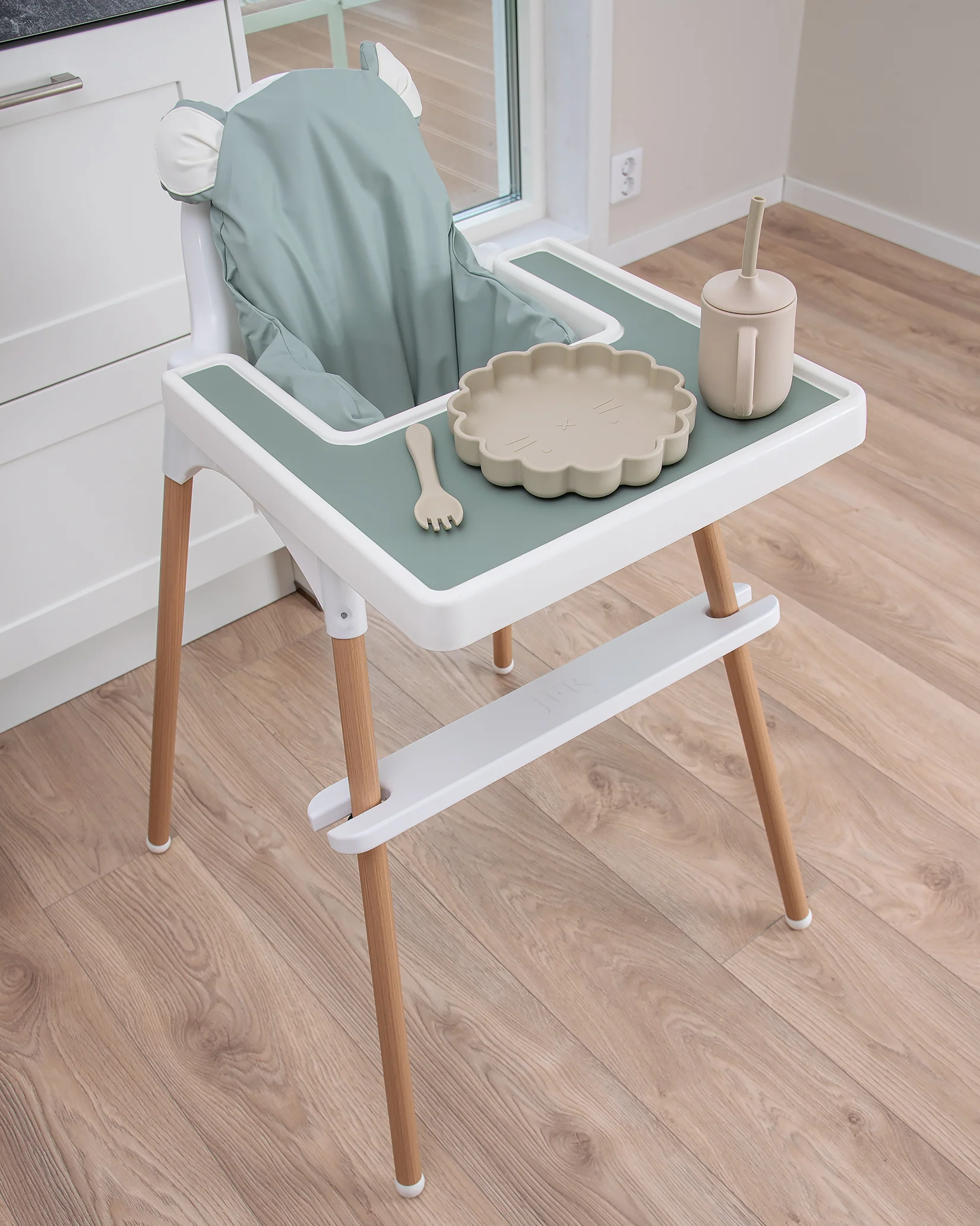 Fotstöd Barnstol Ikea Antilop - Vit - Image 10