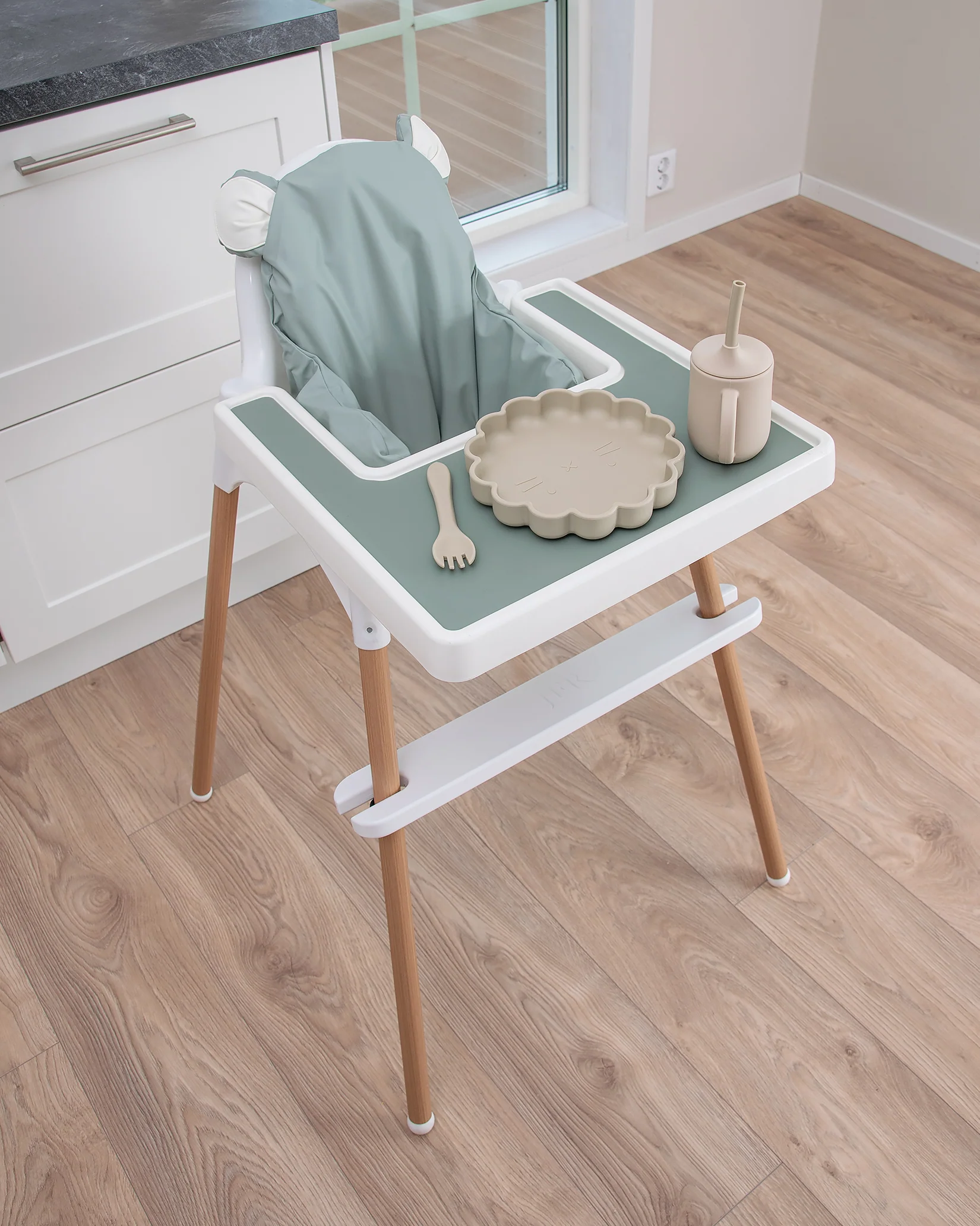 Fotstöd Barnstol Ikea Antilop - Vit - Image 13