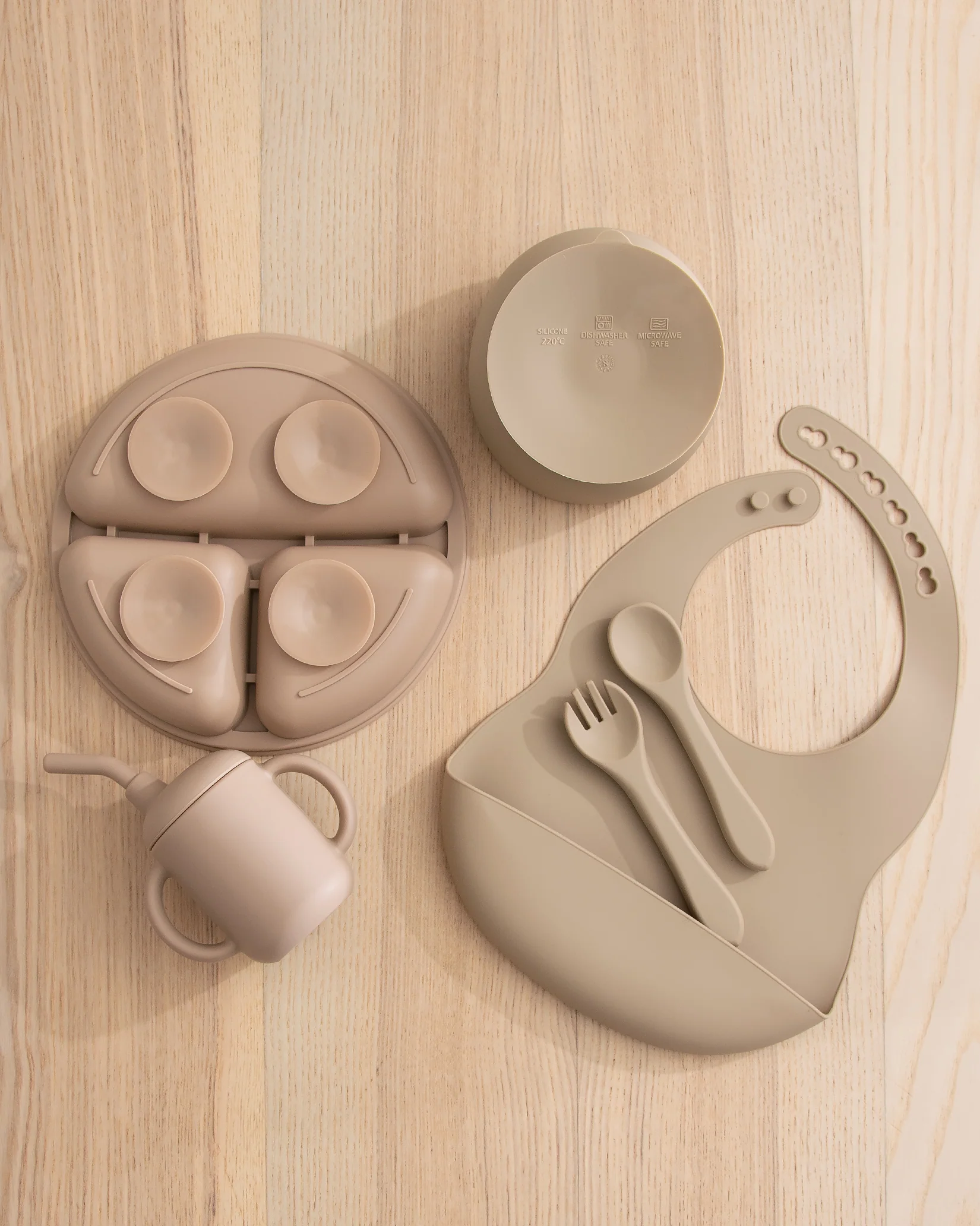 Komplett Barnservis Premium - Taupe - Image 3