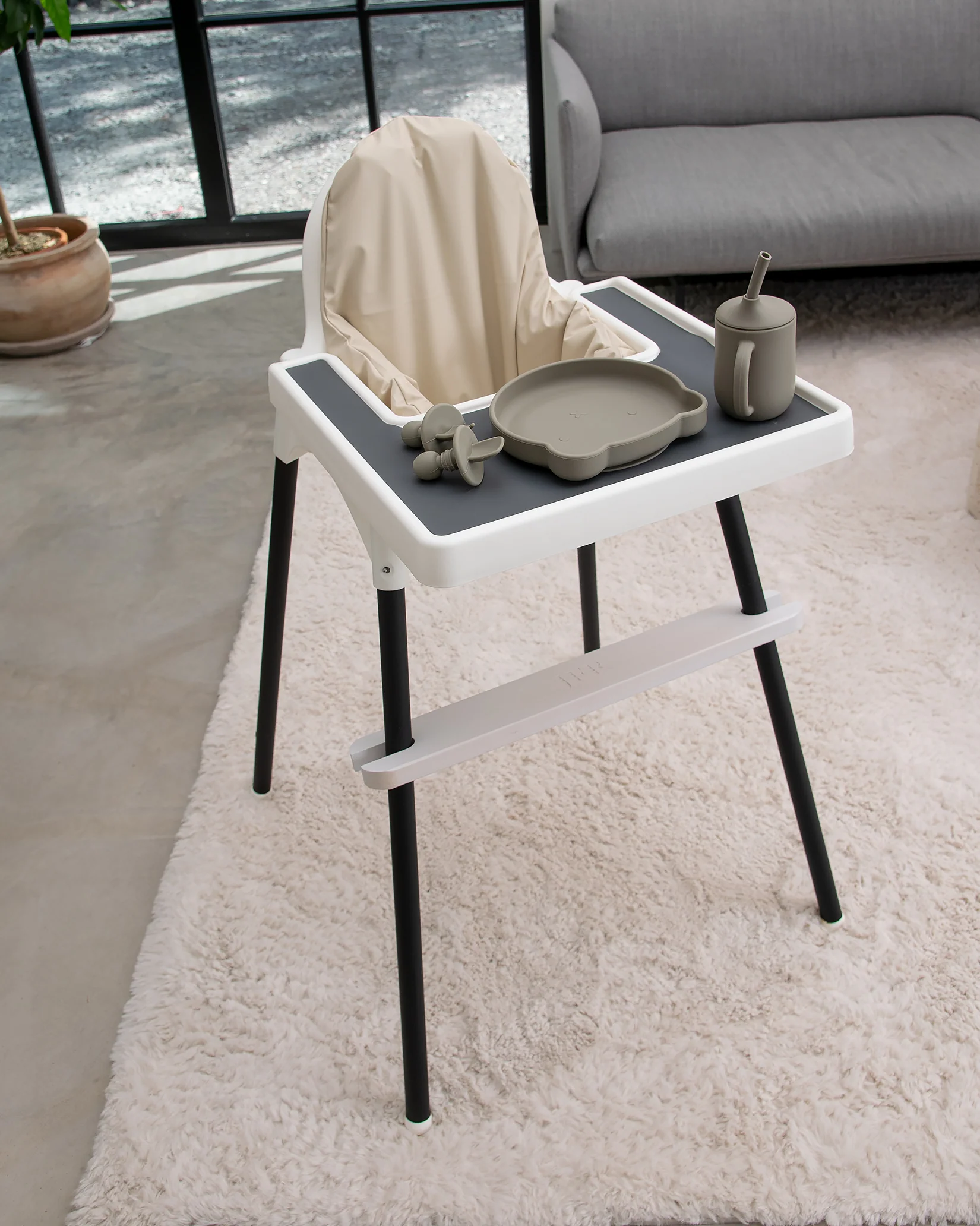 Sittkudde / Stolsdyna Beige - IKEA Antilop - Image 4