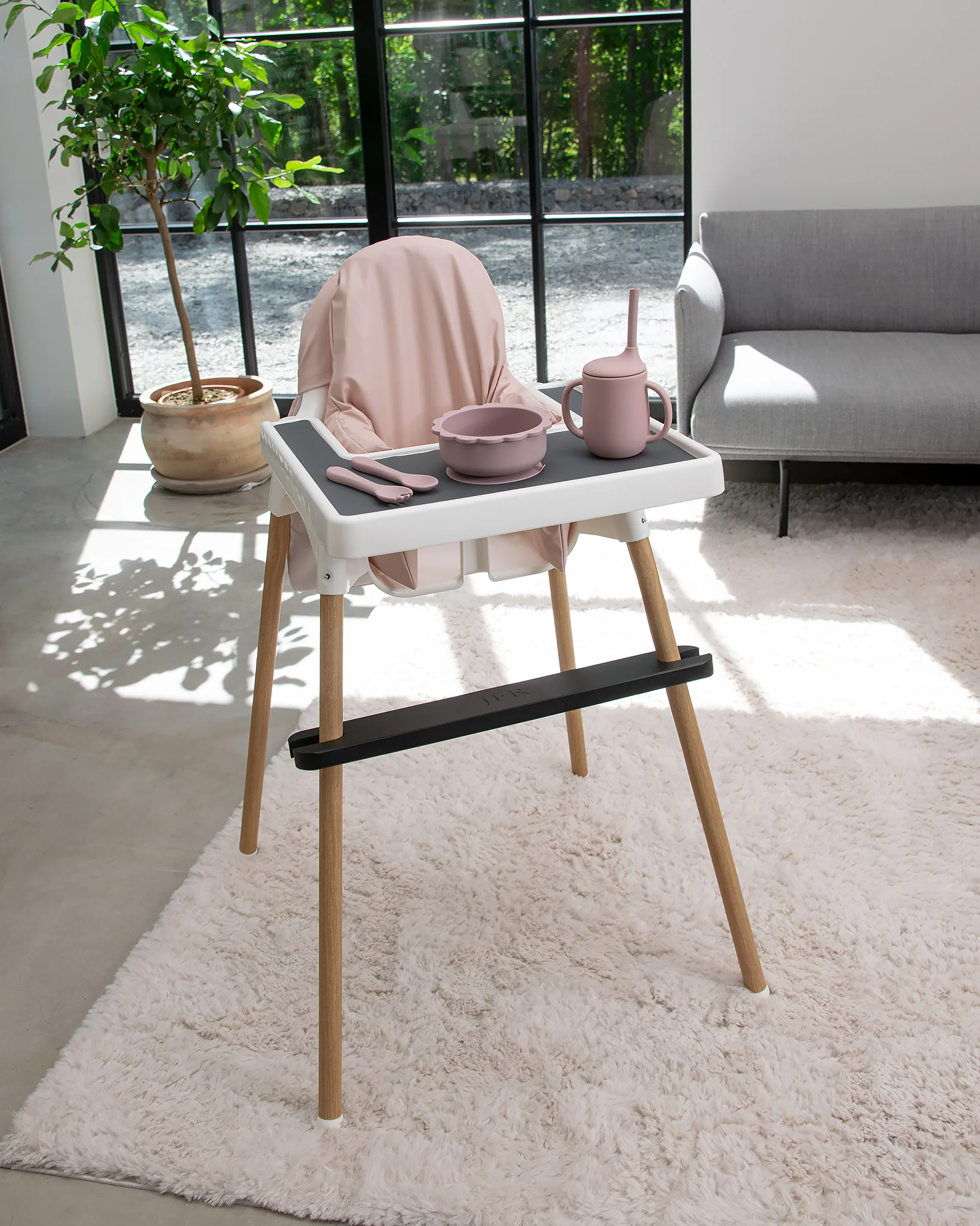 Sittkudde / Stolsdyna - Light Pink - IKEA Antilop - Image 5