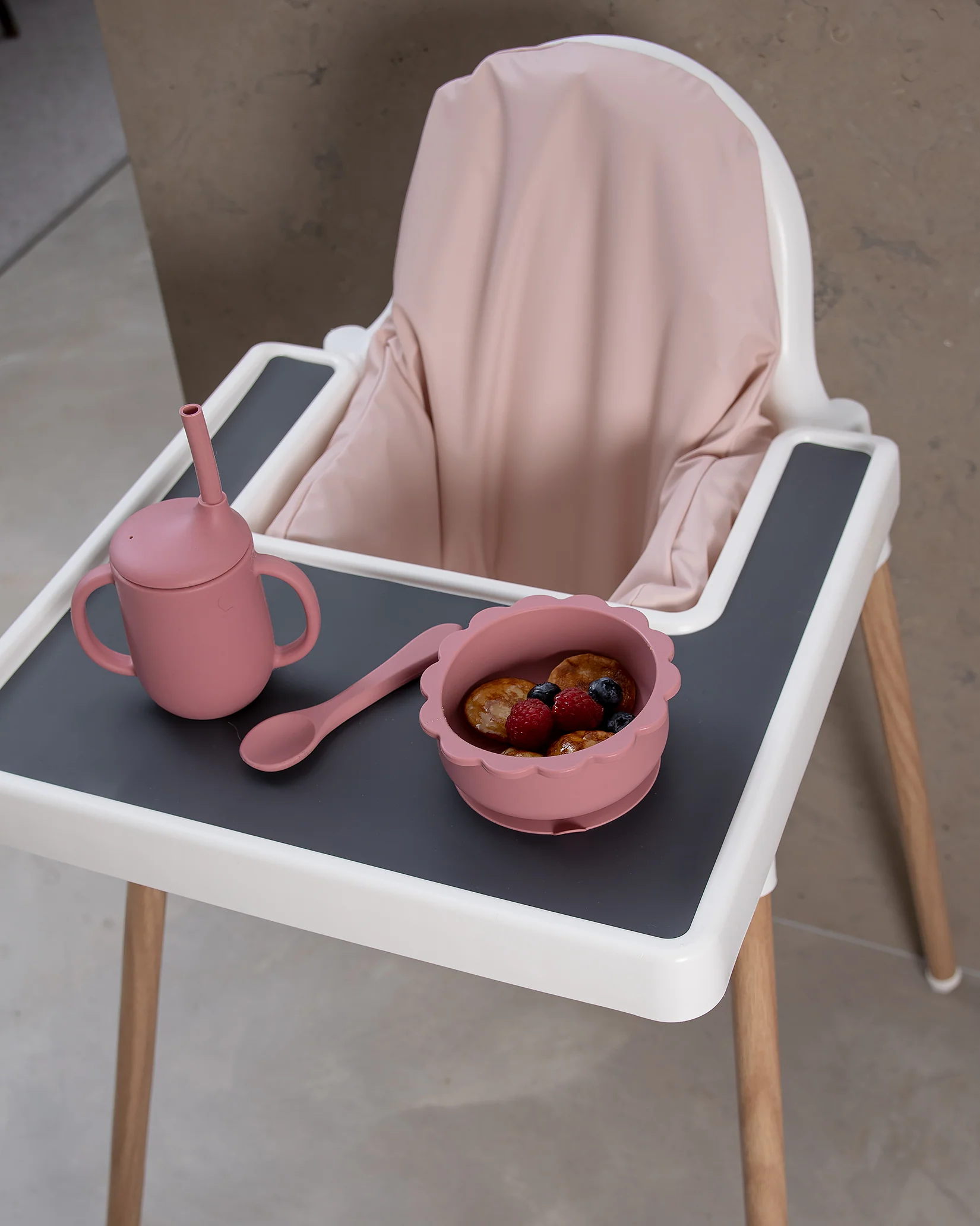 Sittkudde / Stolsdyna - Light Pink - IKEA Antilop - Image 7