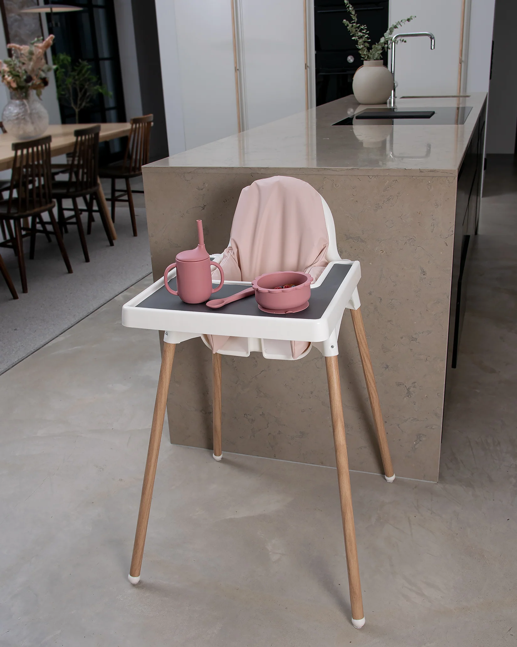 Sittkudde / Stolsdyna - Light Pink - IKEA Antilop - Image 8