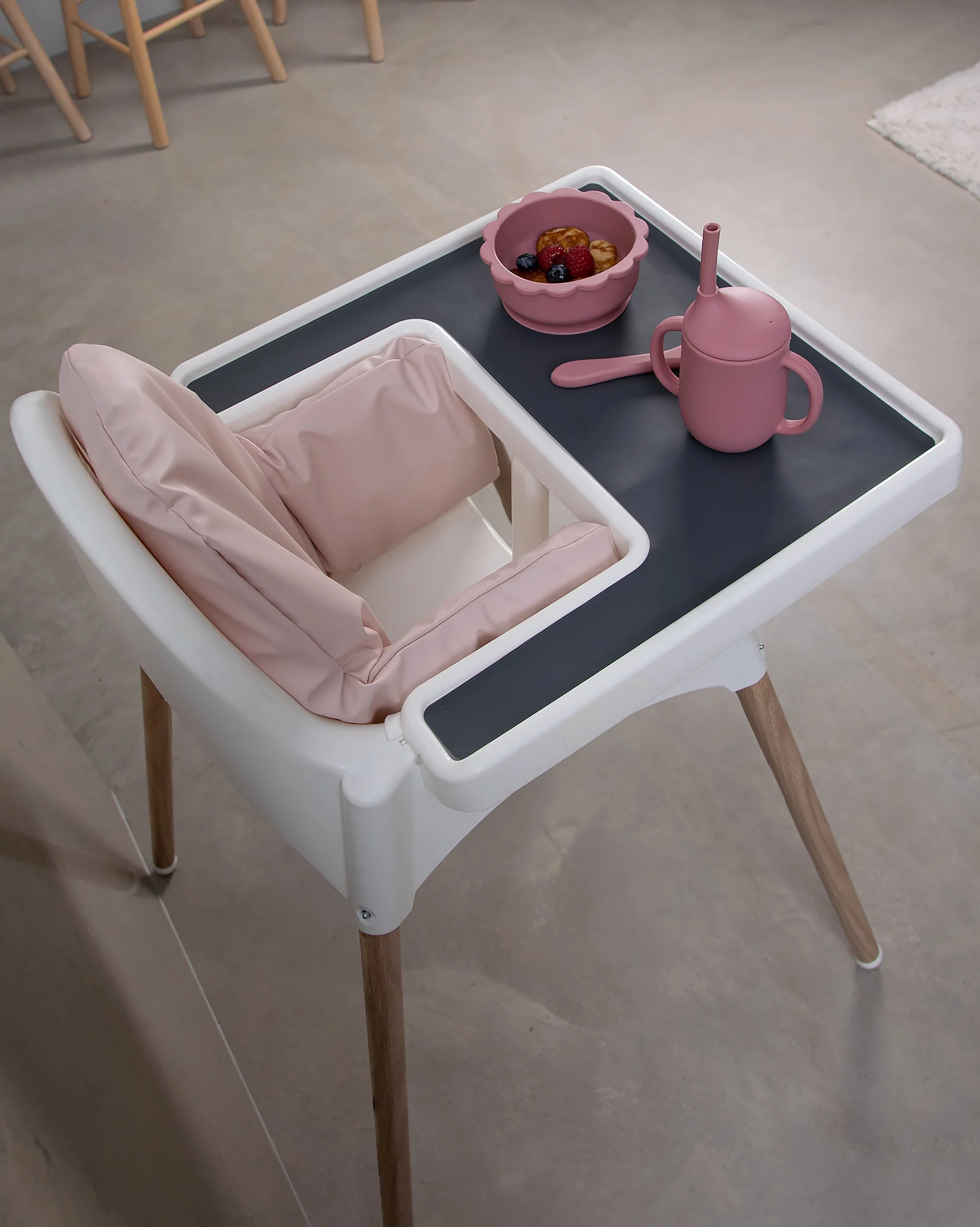 Sittkudde / Stolsdyna - Light Pink - IKEA Antilop - Image 9