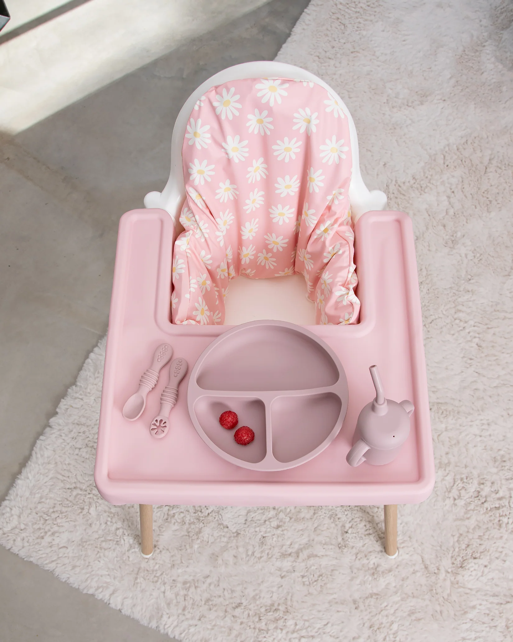 Sittkudde / Stolsdyna - Daisy Pink - IKEA Antilop - Image 12