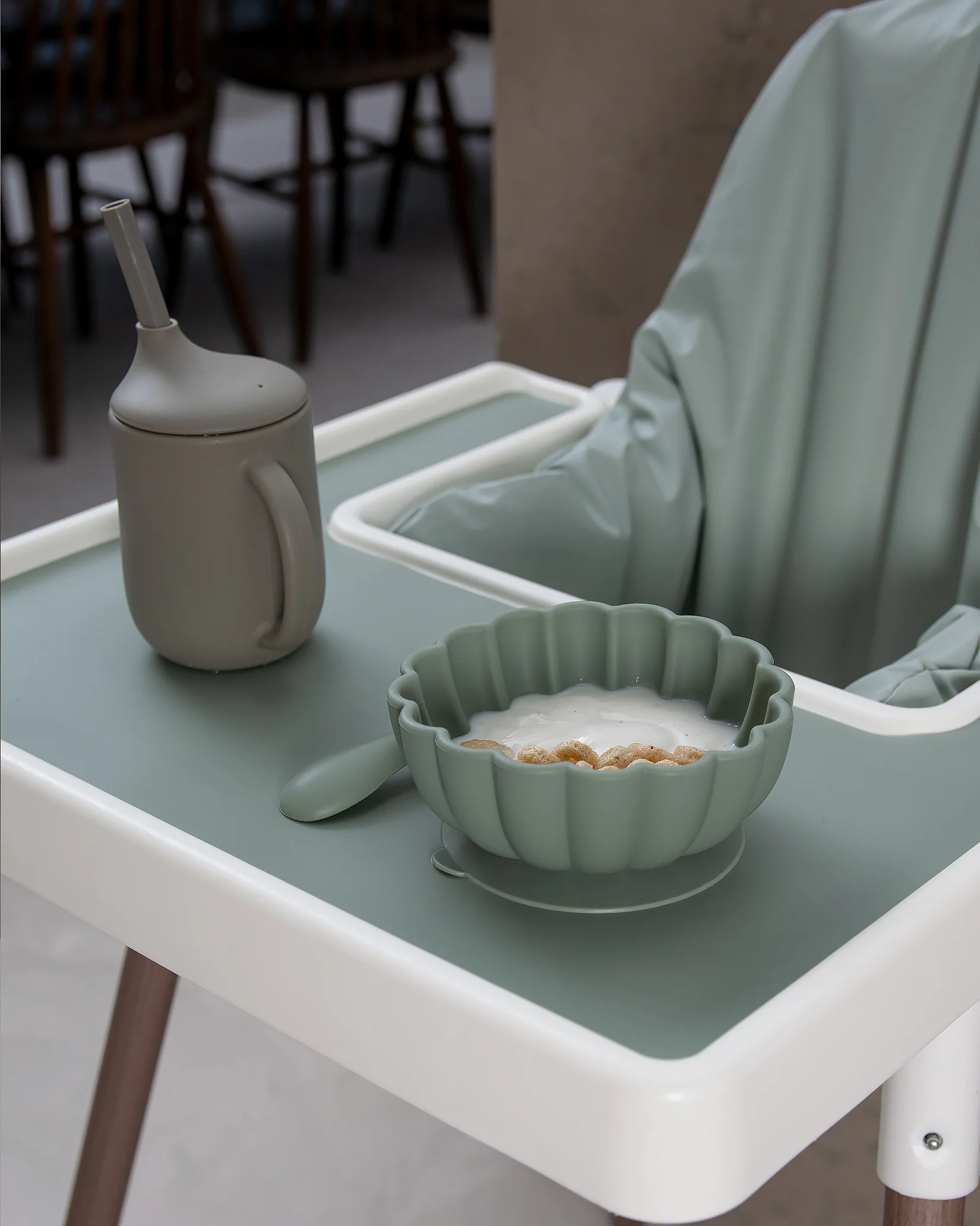 Sittkudde / Stolsdyna - Green - IKEA Antilop - Image 9