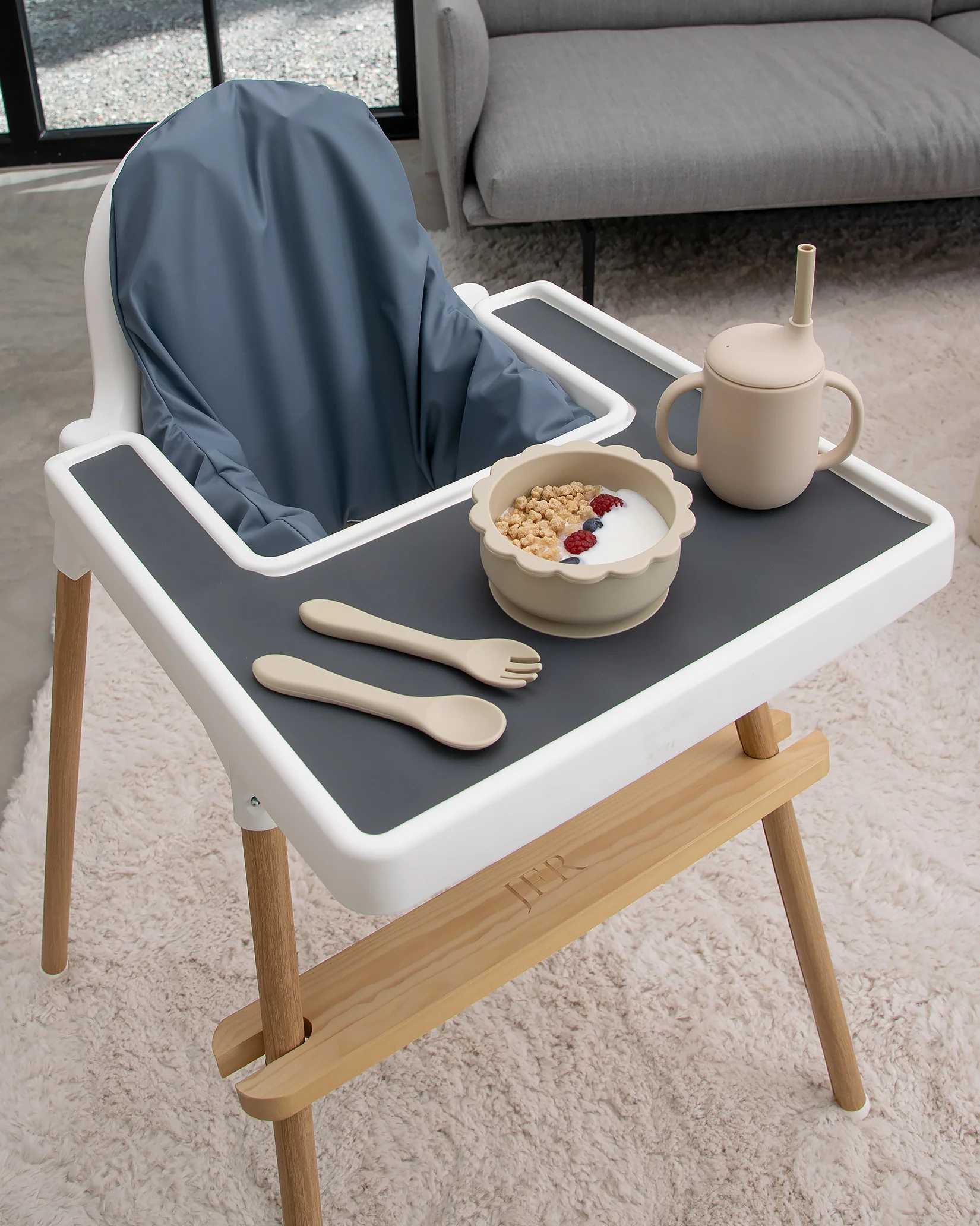Sittkudde / Stolsdyna - Grey - IKEA Antilop - Image 6