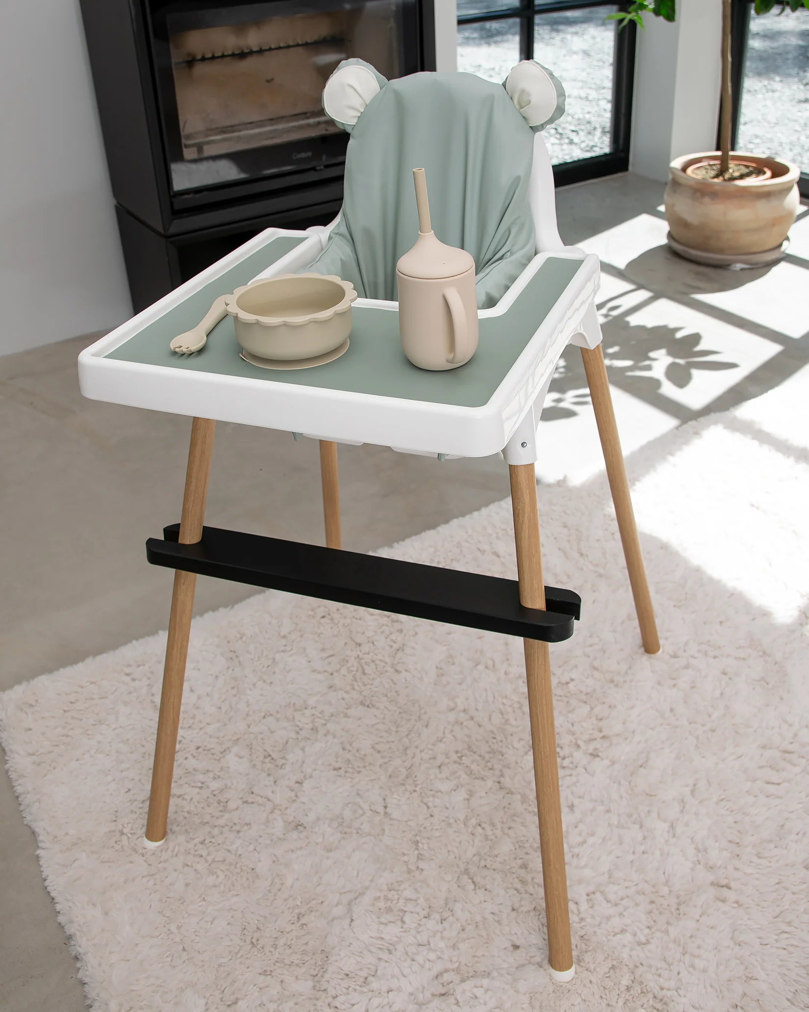 Sittkudde / Stolsdyna - Teddy Green - IKEA Antilop - Image 4