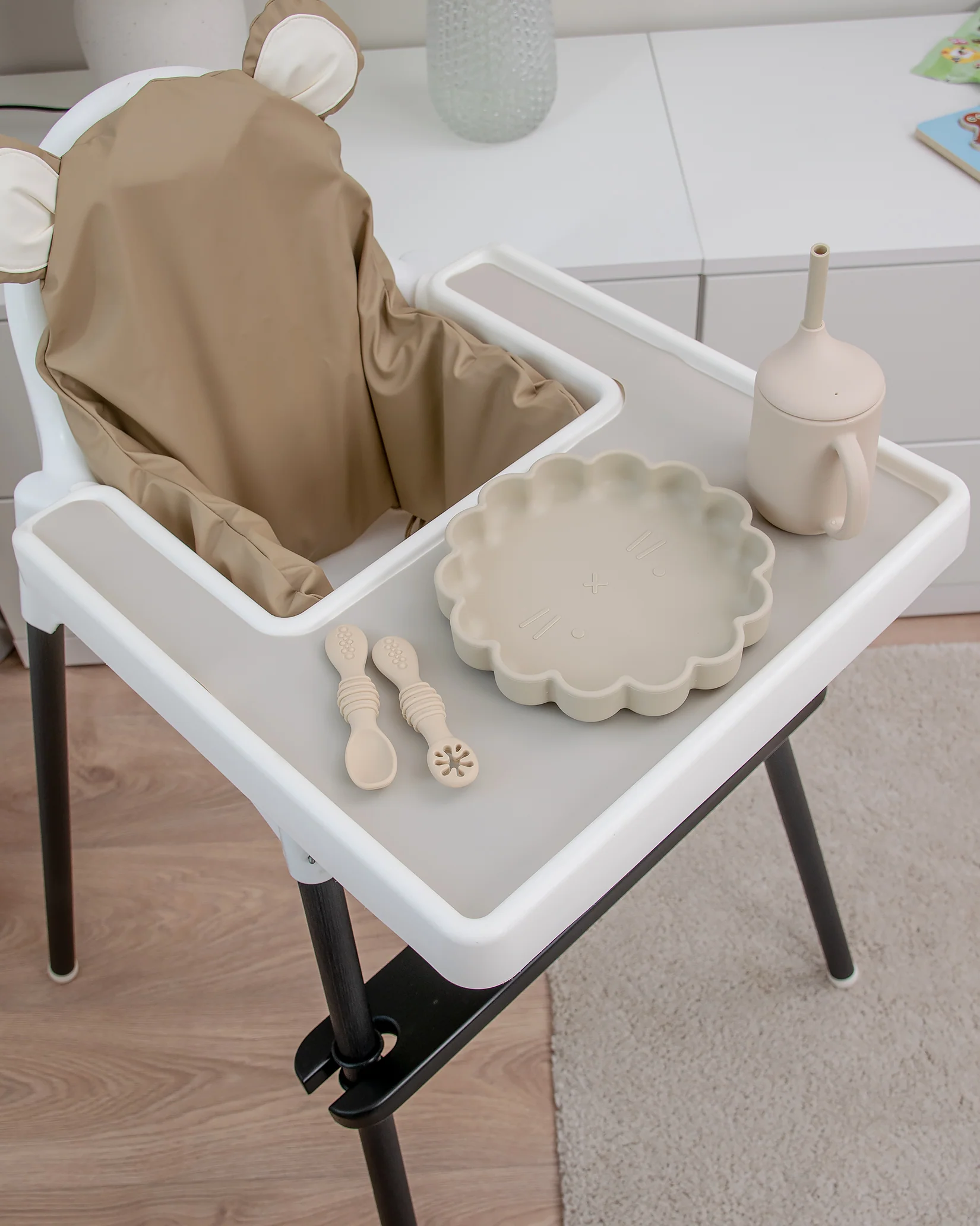 Sittkudde / Stolsdyna - Teddy Taupe - IKEA Antilop - Image 4