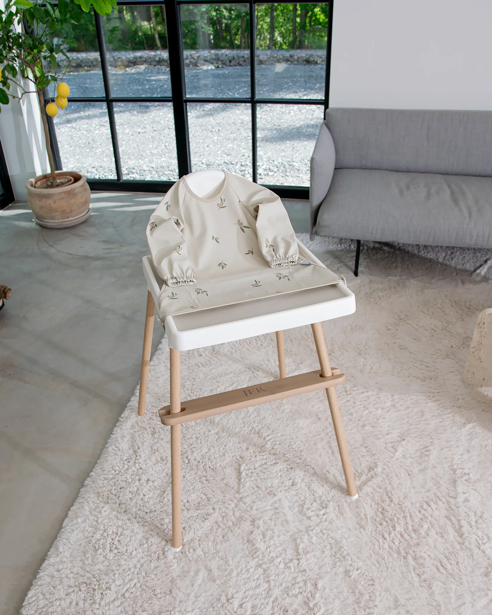Långärmad Haklapp Med Förkläde - Oliver - Image 3