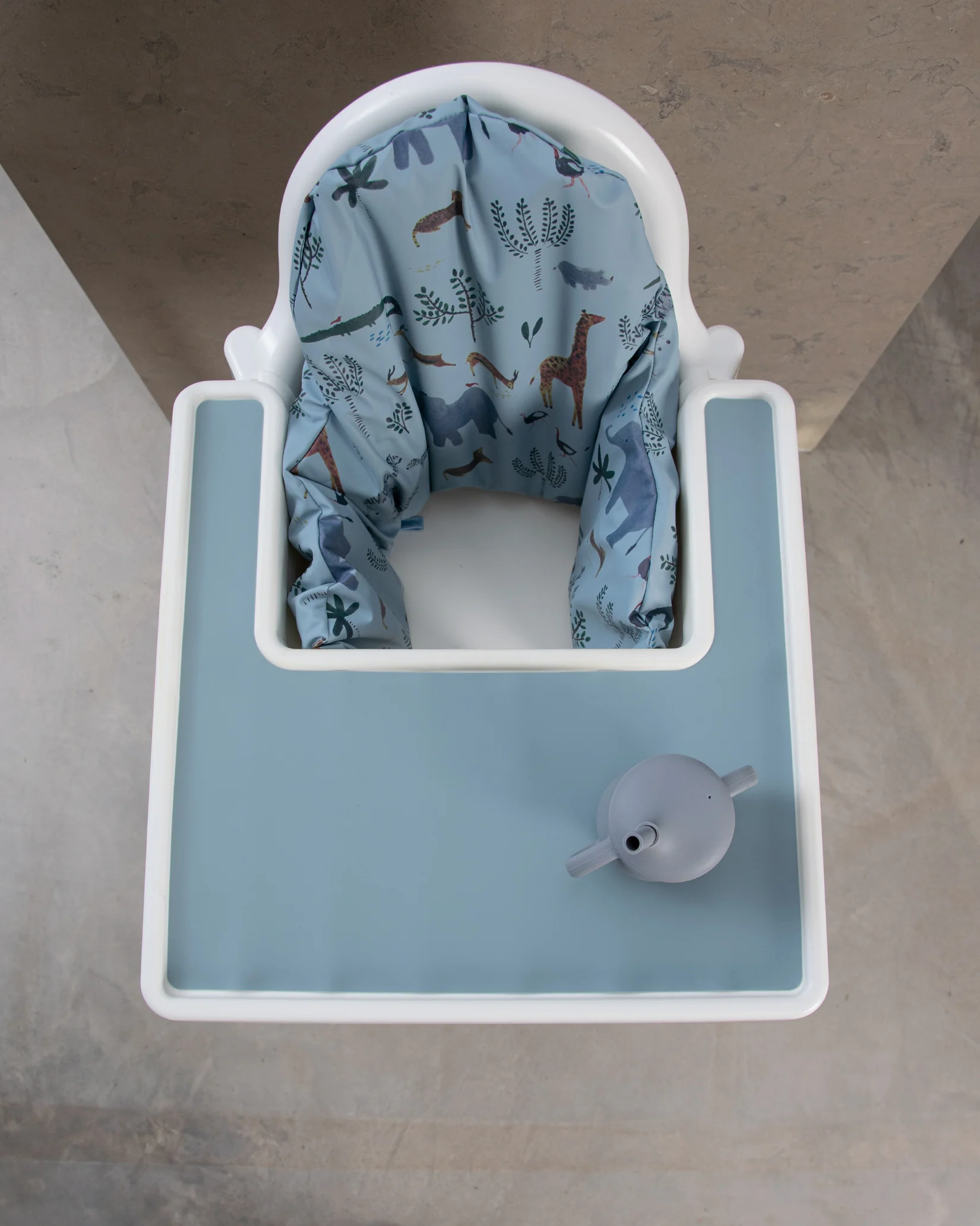 Sittkudde / Stolsdyna - Djungeldjur Blå - IKEA Antilop - Image 10