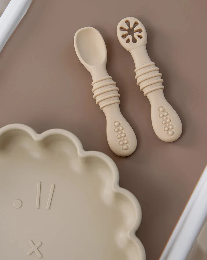 Pre-Spoon/Nybörjarsked - Beige (2 st) - Image 2
