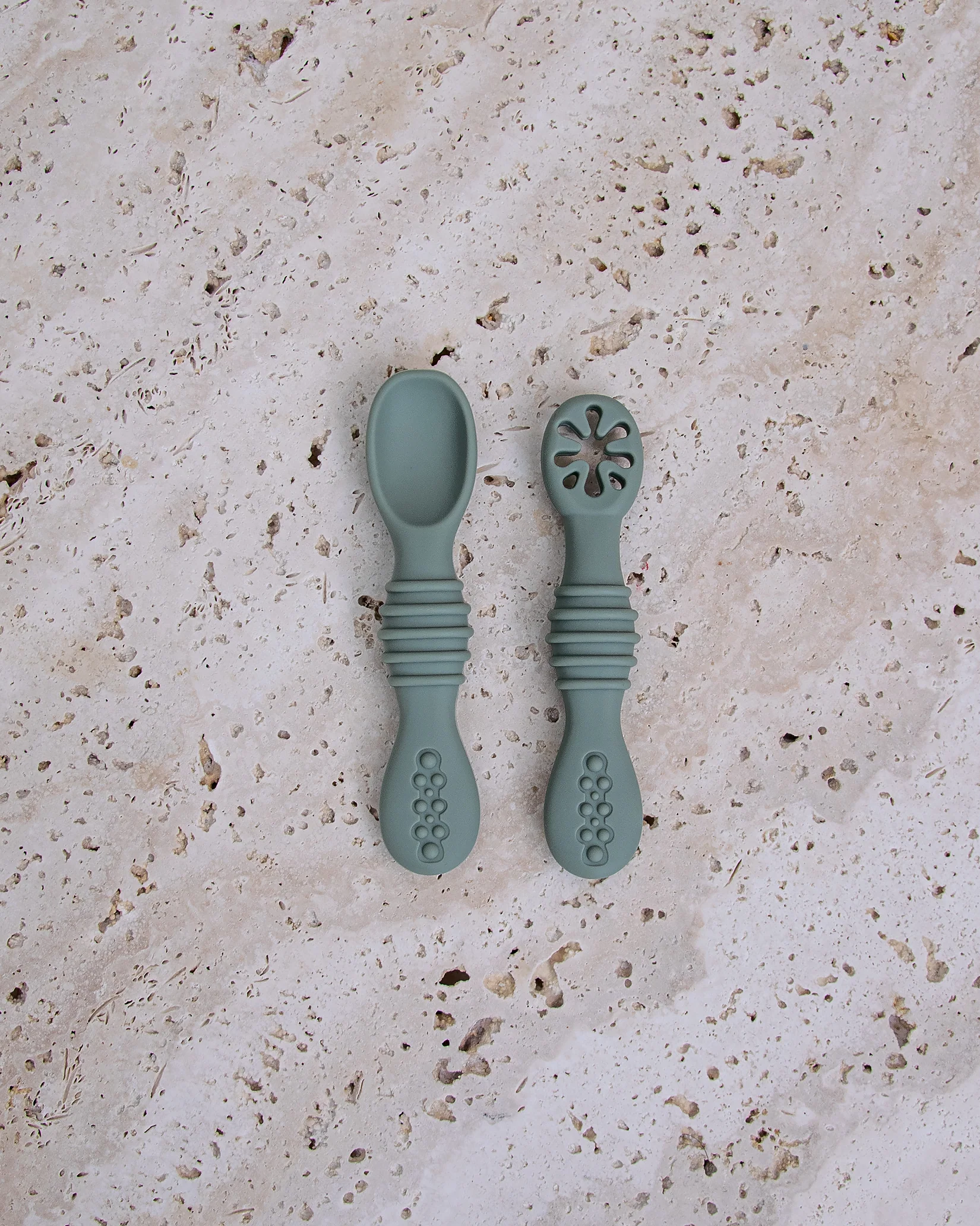 Pre-Spoon/Nybörjarsked - Green (2 st) - Image 4