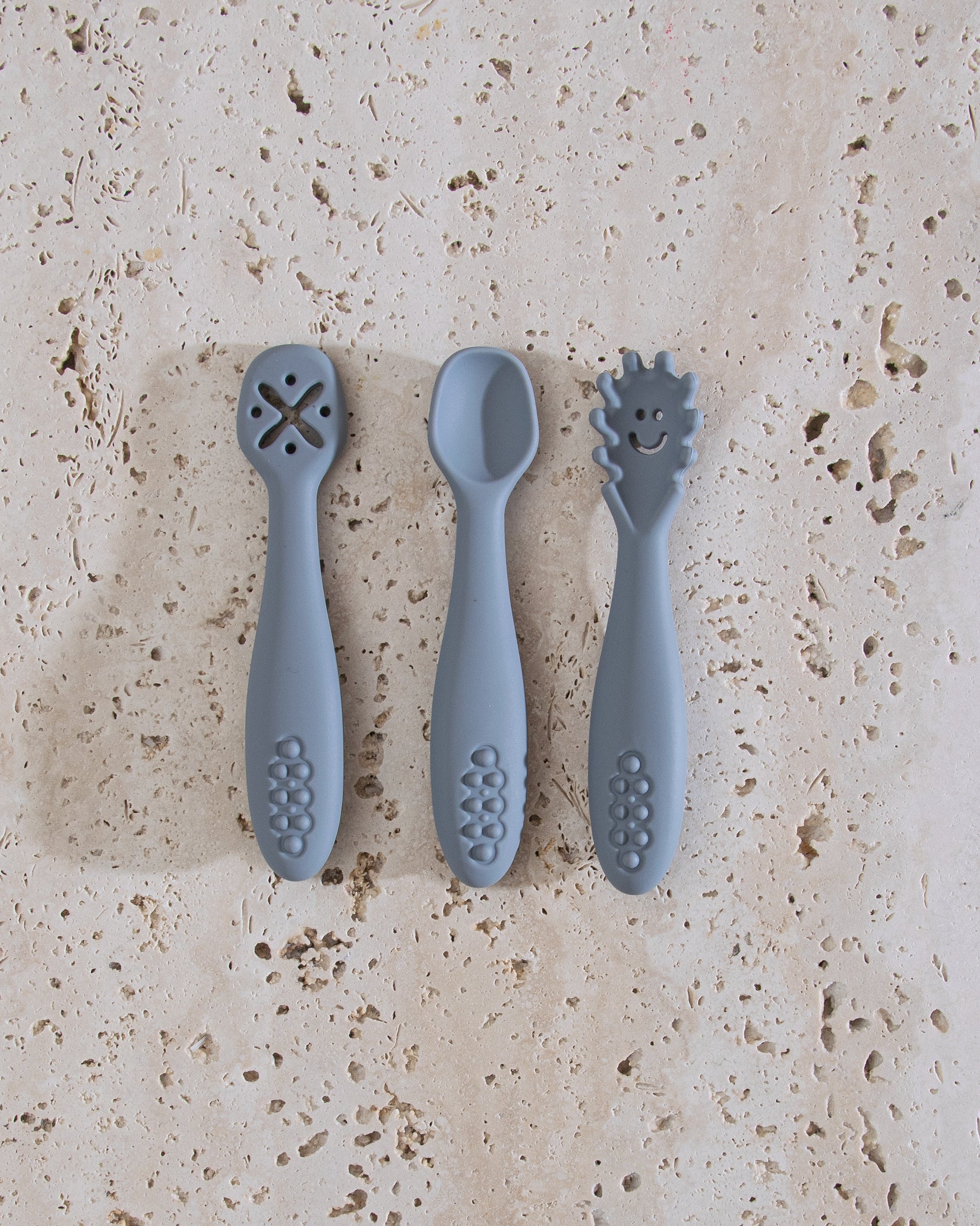 Pre-Spoon/Nybörjarsked - Grey (3 st) - Image 2