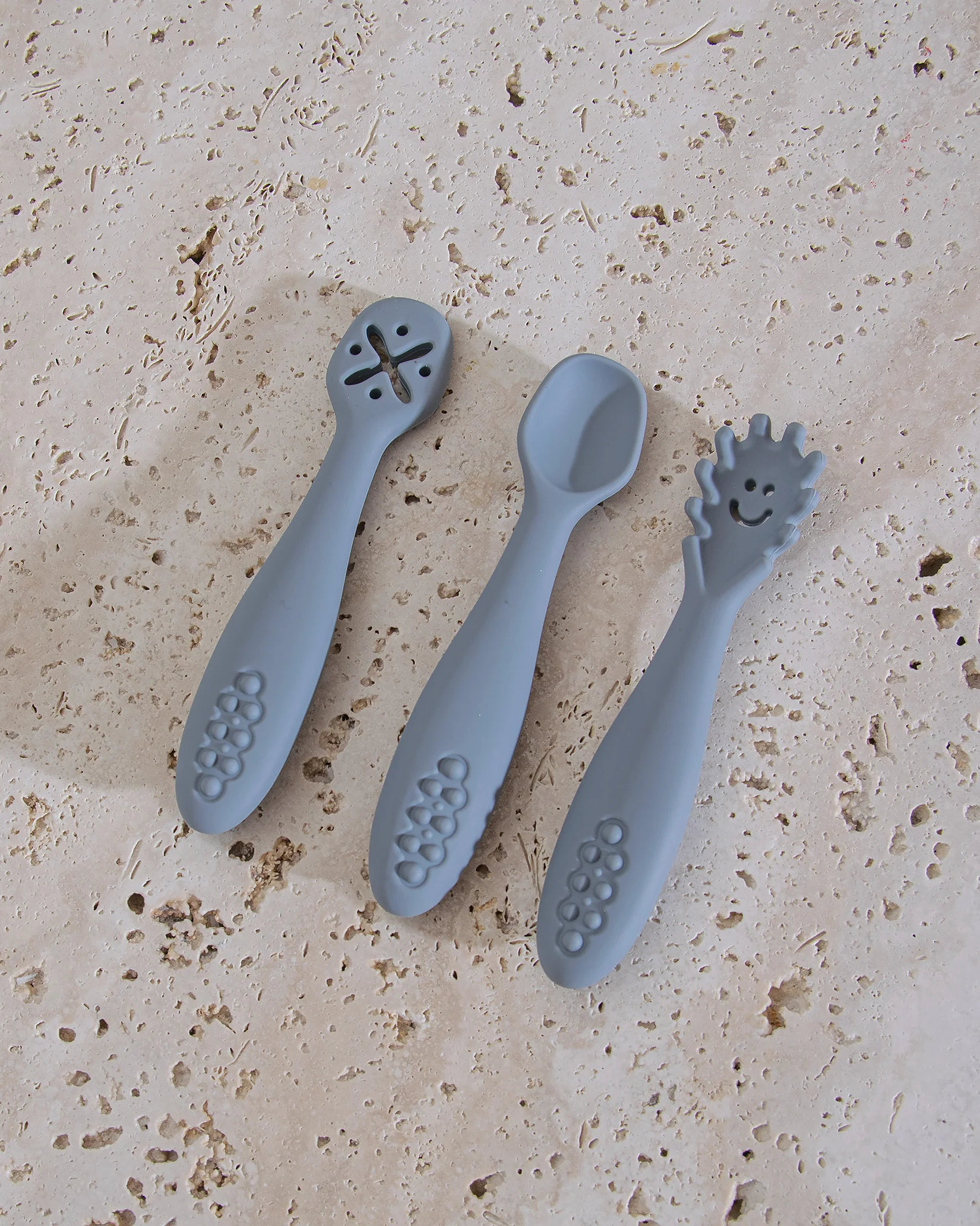 Pre-Spoon/Nybörjarsked - Grey (3 st) - Image 3