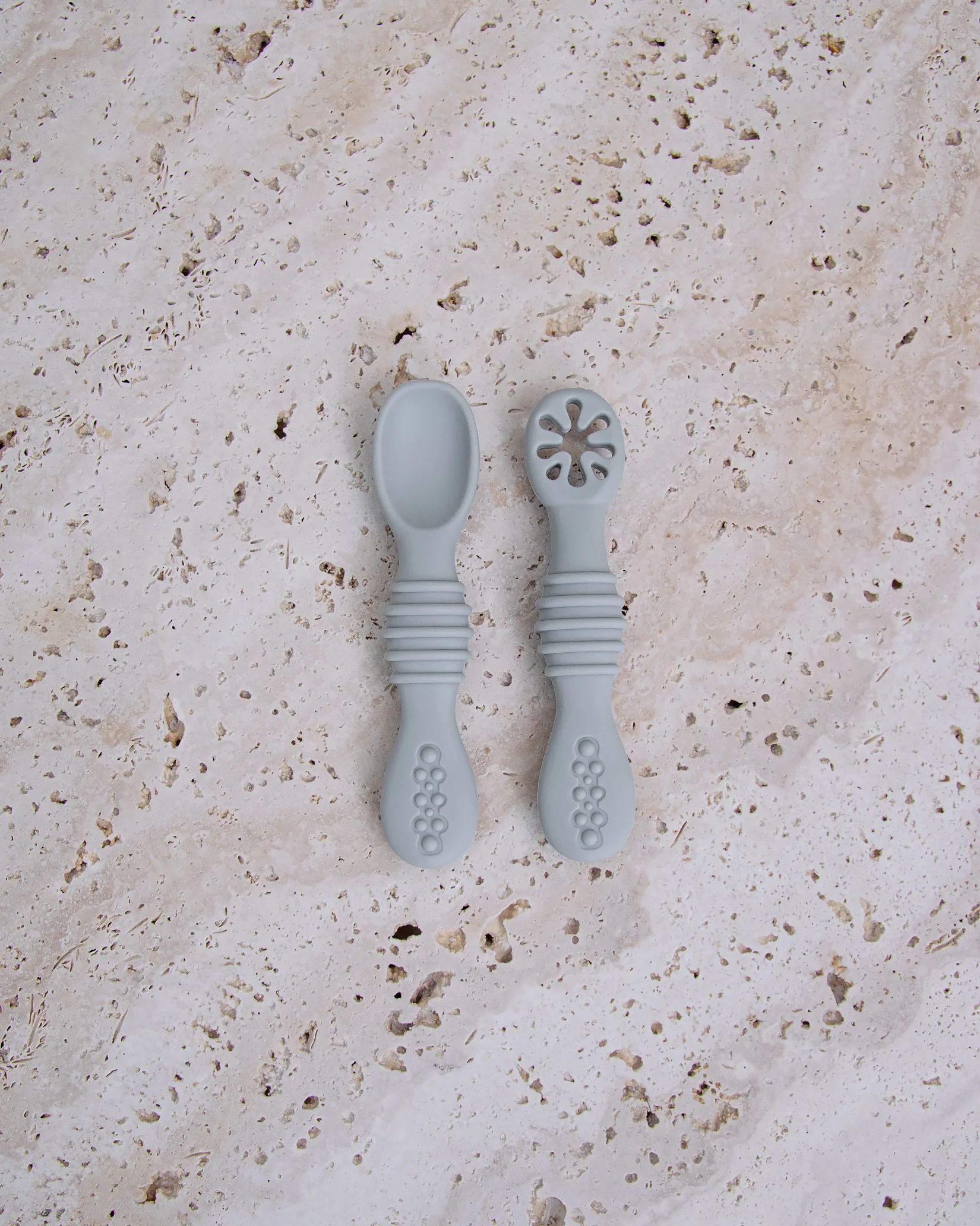 Pre-Spoon/Nybörjarsked - Light Grey (2 st) - Image 5