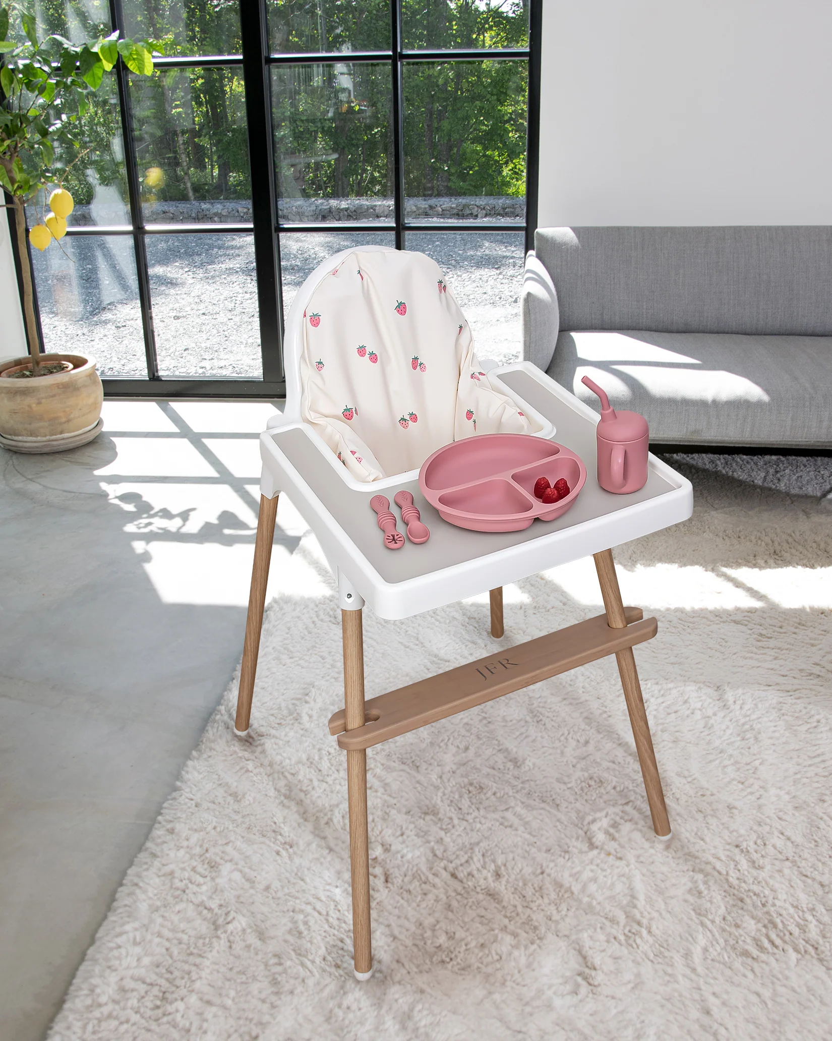 Sittkudde / Stolsdyna - Jordgubbsdröm - IKEA Antilop