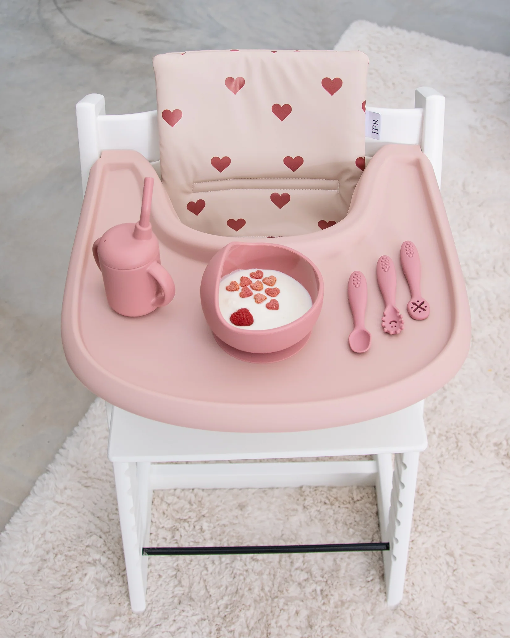 Skål Med Sugpropp - Dusty Pink