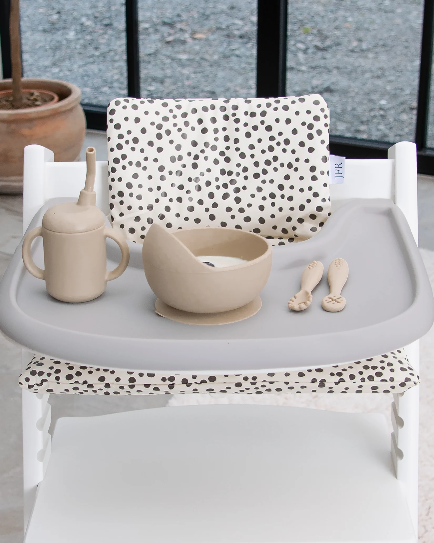 Skål Med Sugpropp - Taupe - Image 3