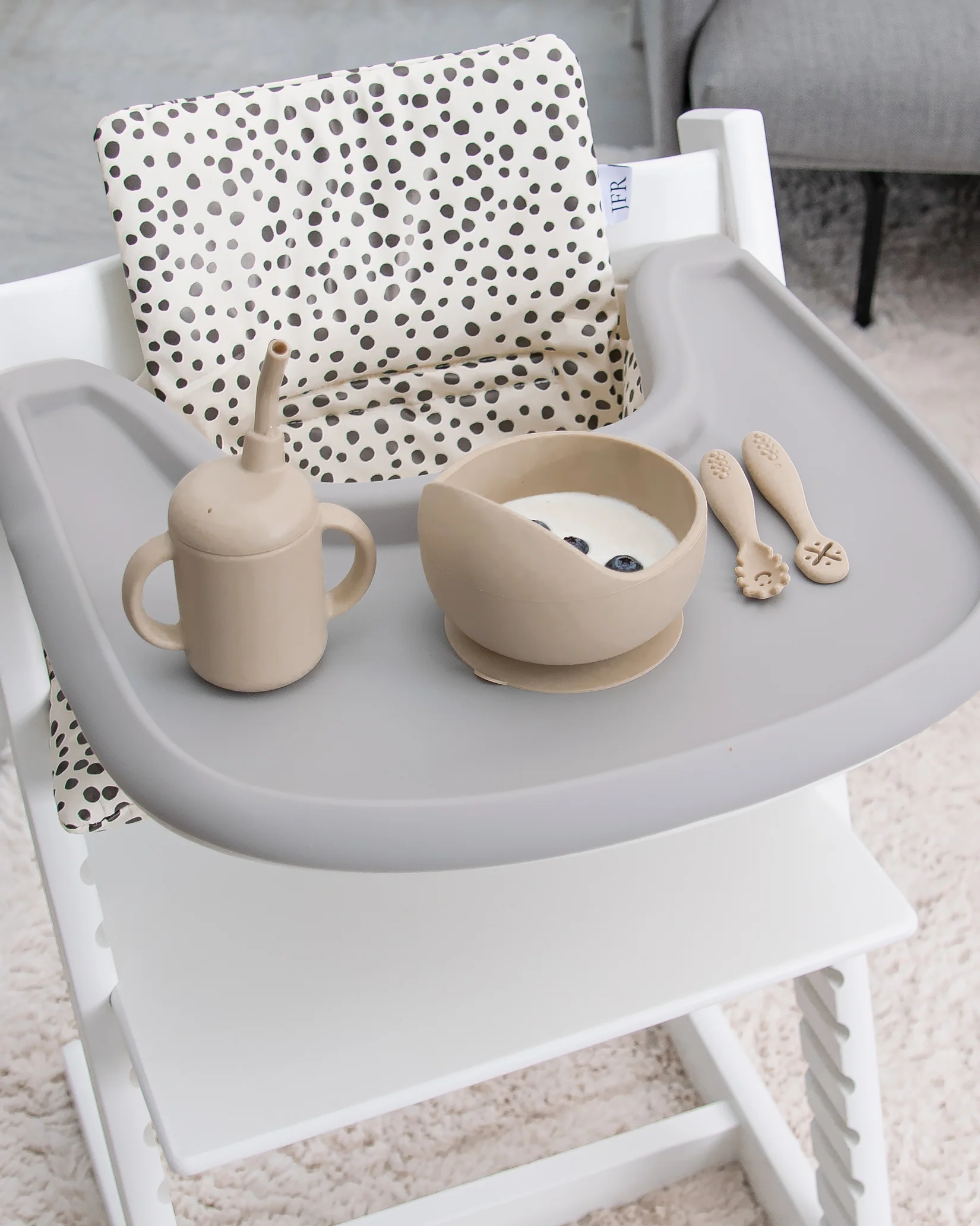 Skål Med Sugpropp - Taupe - Image 4